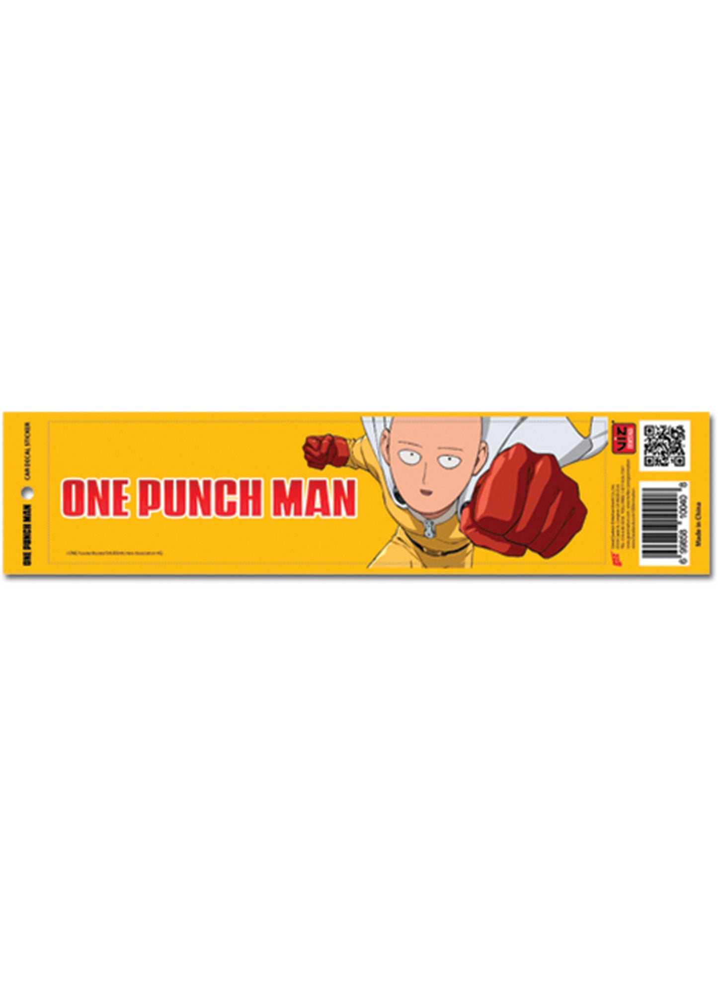 One Punch Man - Saitama Flying Car Decal