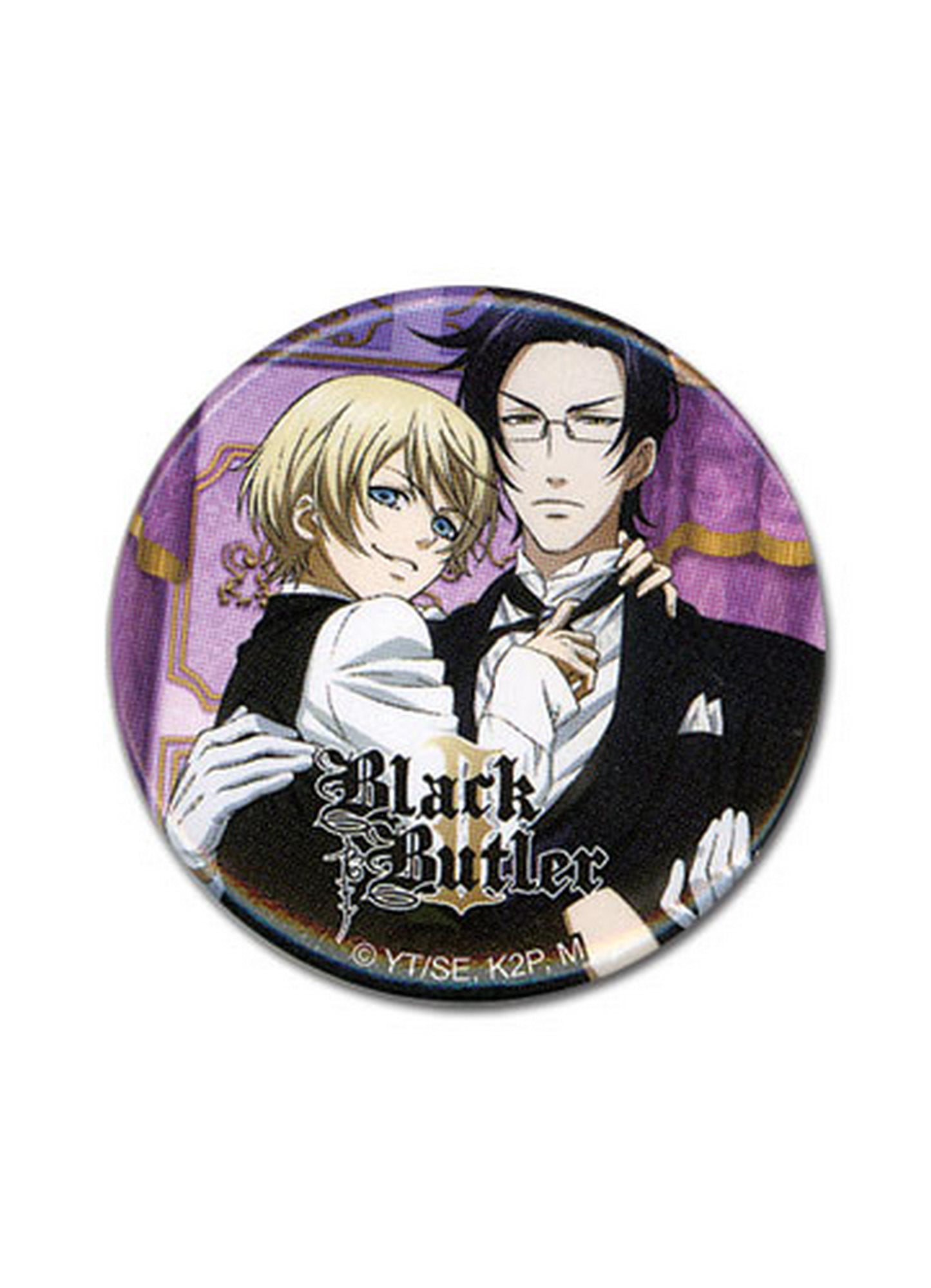 Black Butler 2 - Claude Faustus & Alois TrancyButton 1.25"