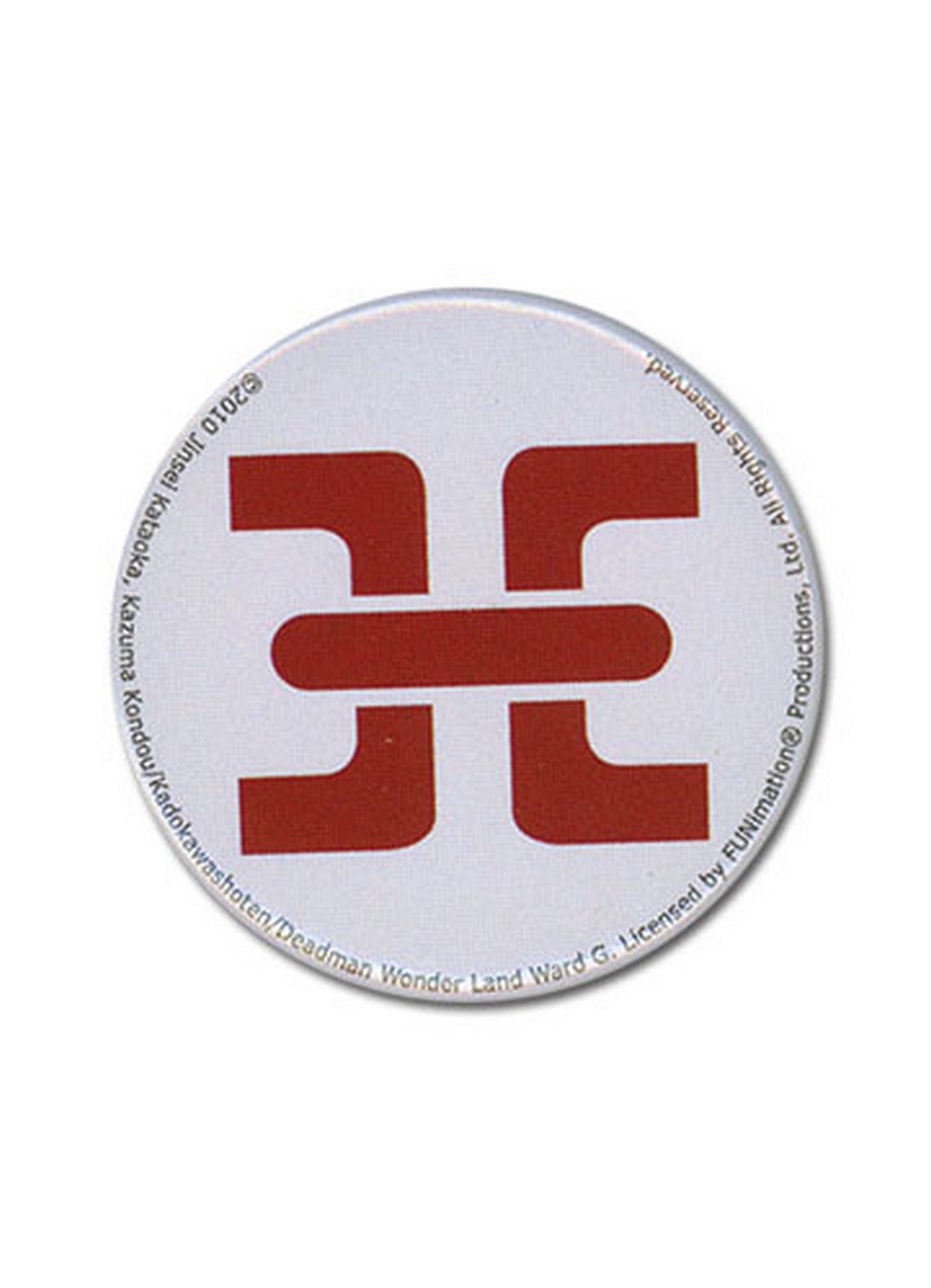 Deadman Wonderland - Prison Symbol 1.25" Button
