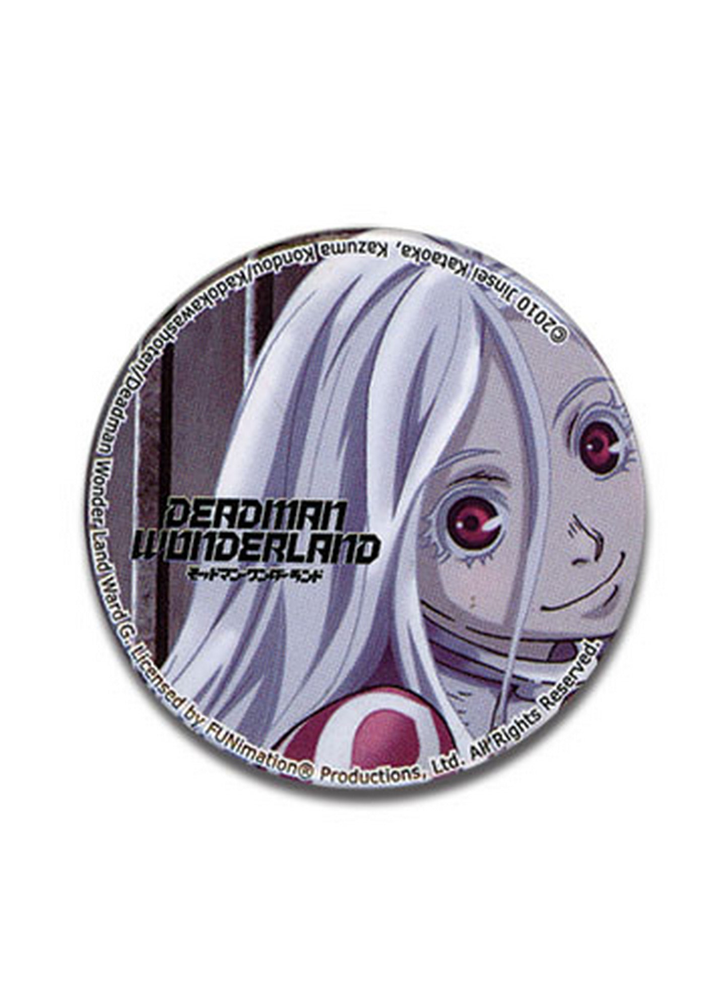 Deadman Wonderland - Shiro 1.25" Button