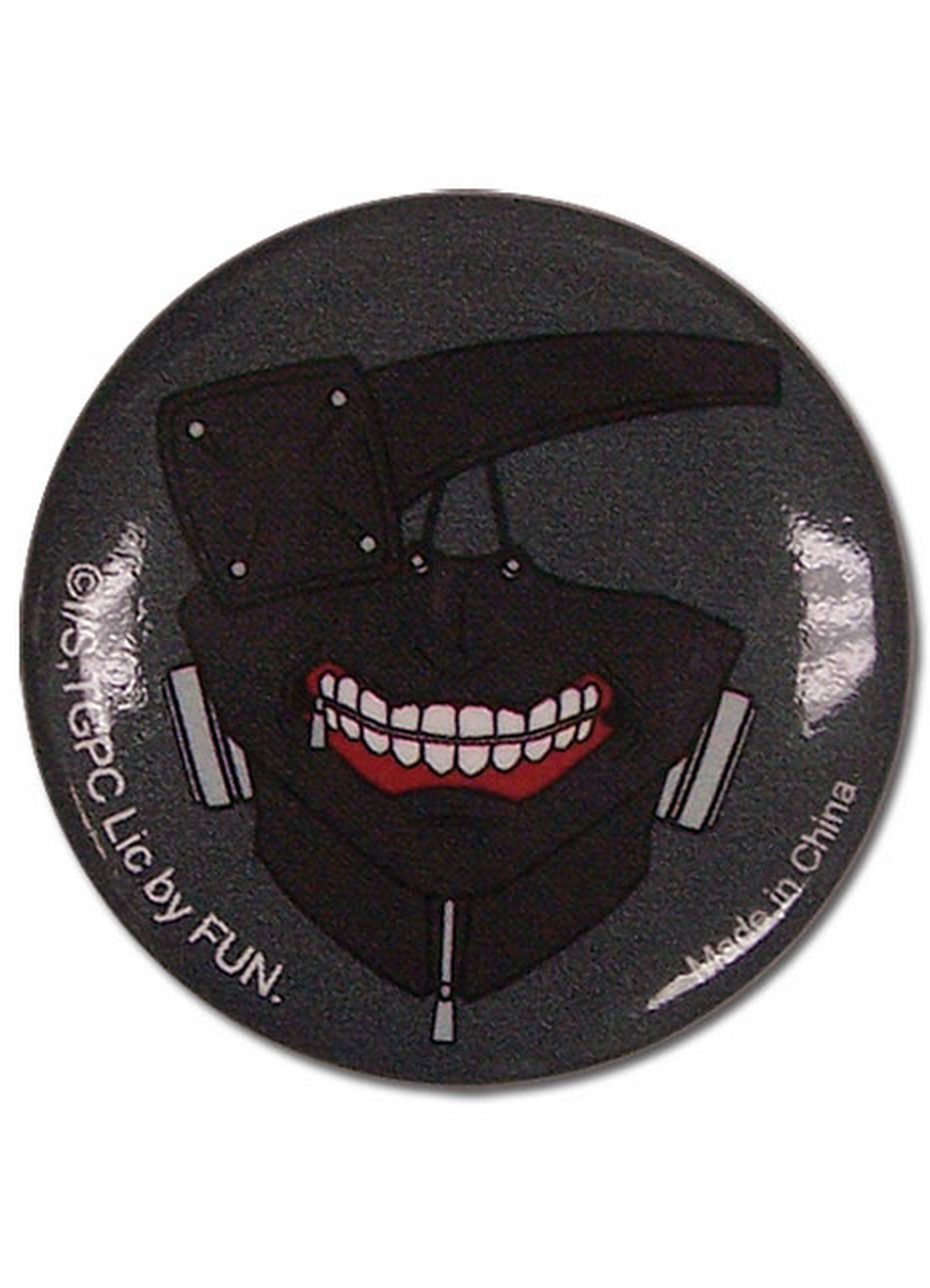 Tokyo Ghoul - Ken Kaneki Mask Button