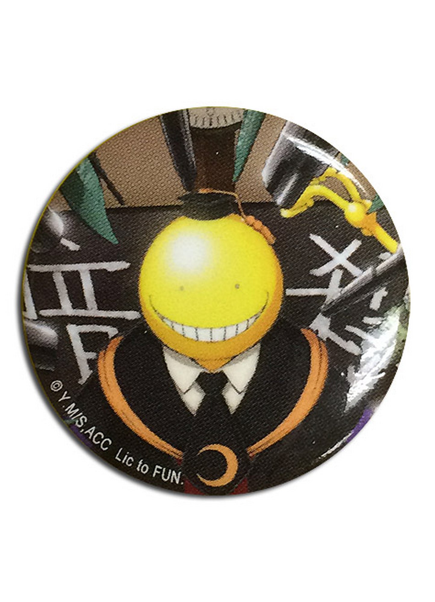 Assassination Classroom - Koro Sensei Key Art Button
