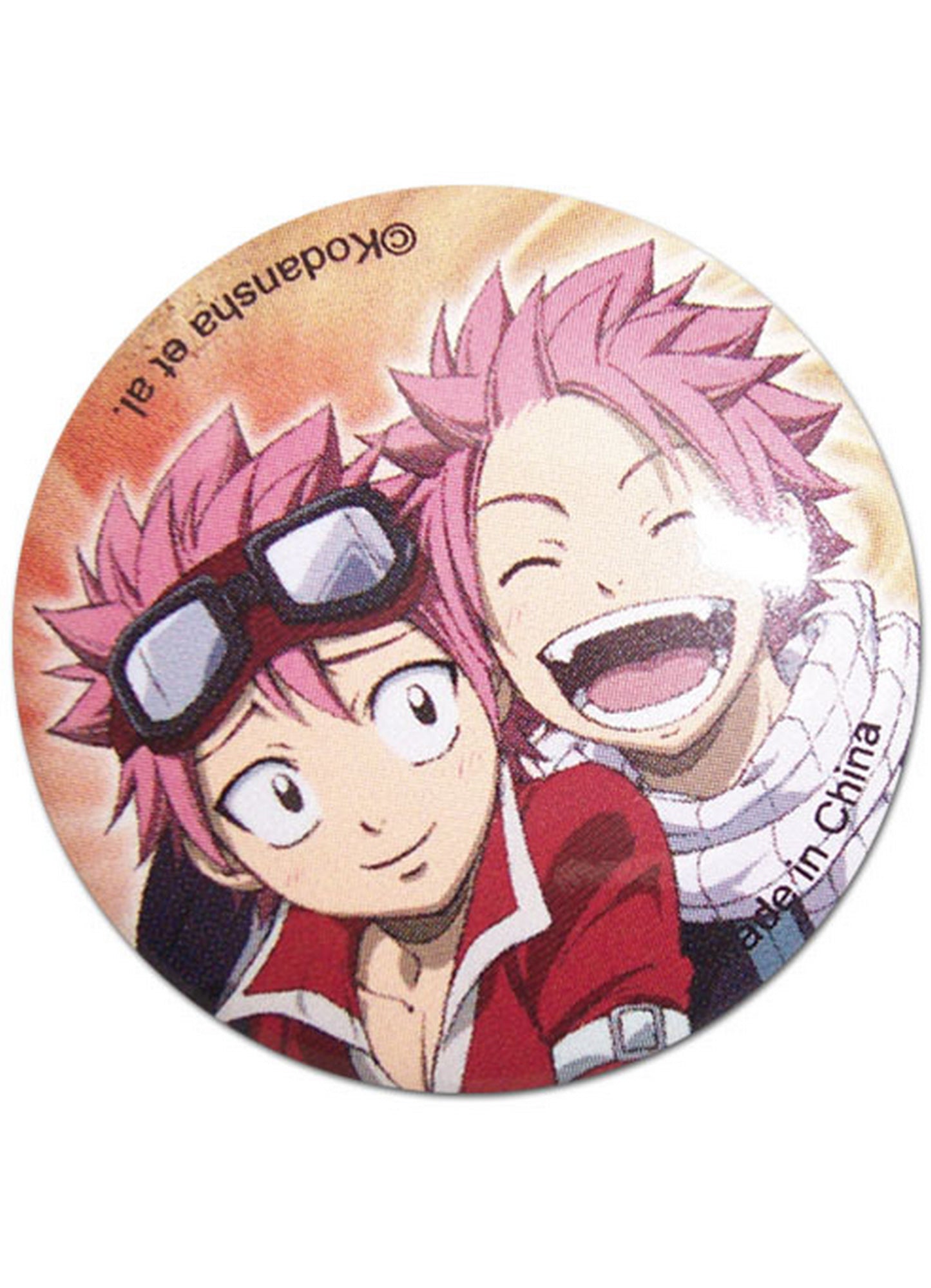 Fairy Tail - Natsu Dragneel Button