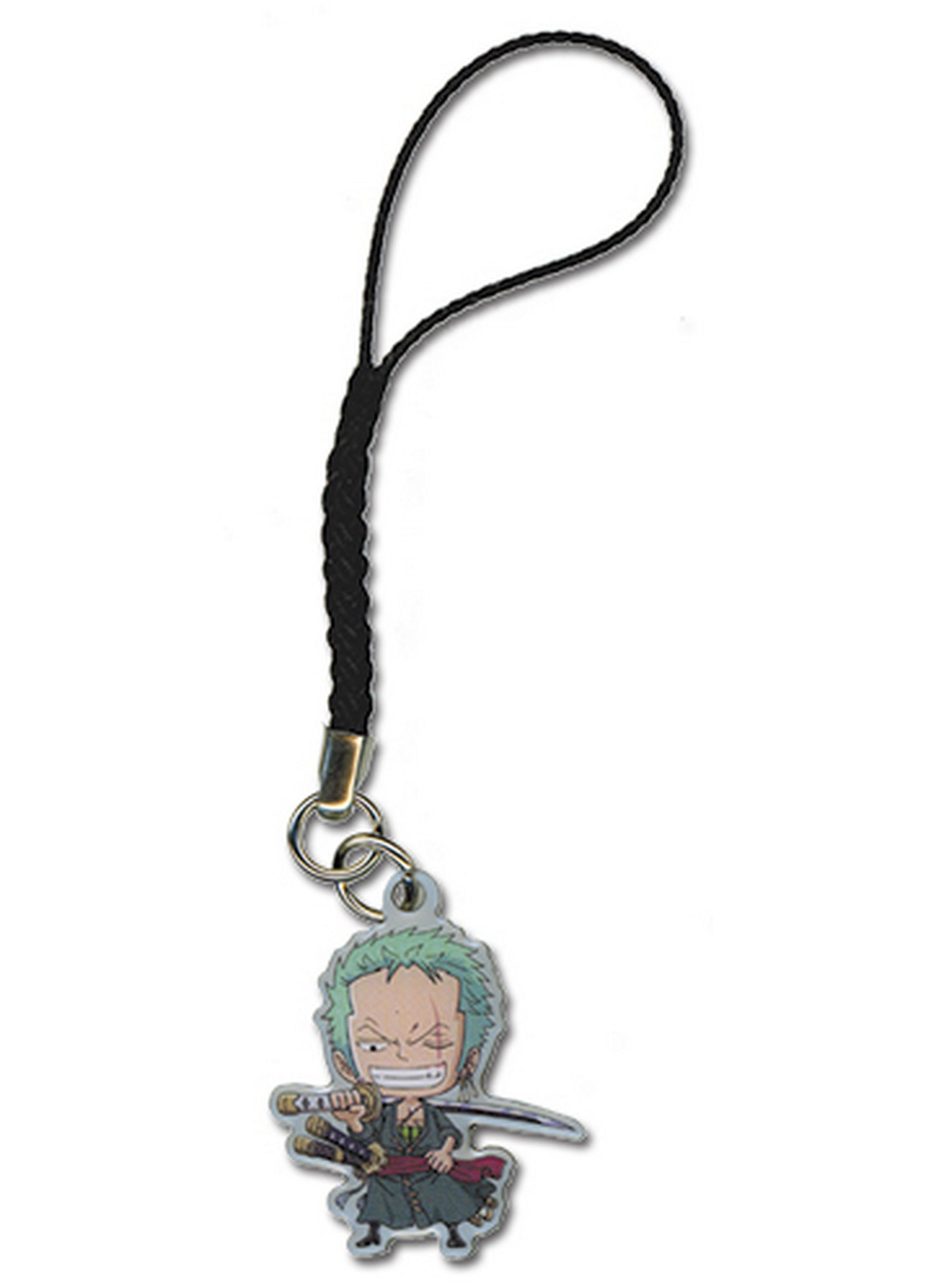 One Piece - Roronoa Zoro Metal Cell Phone Charm