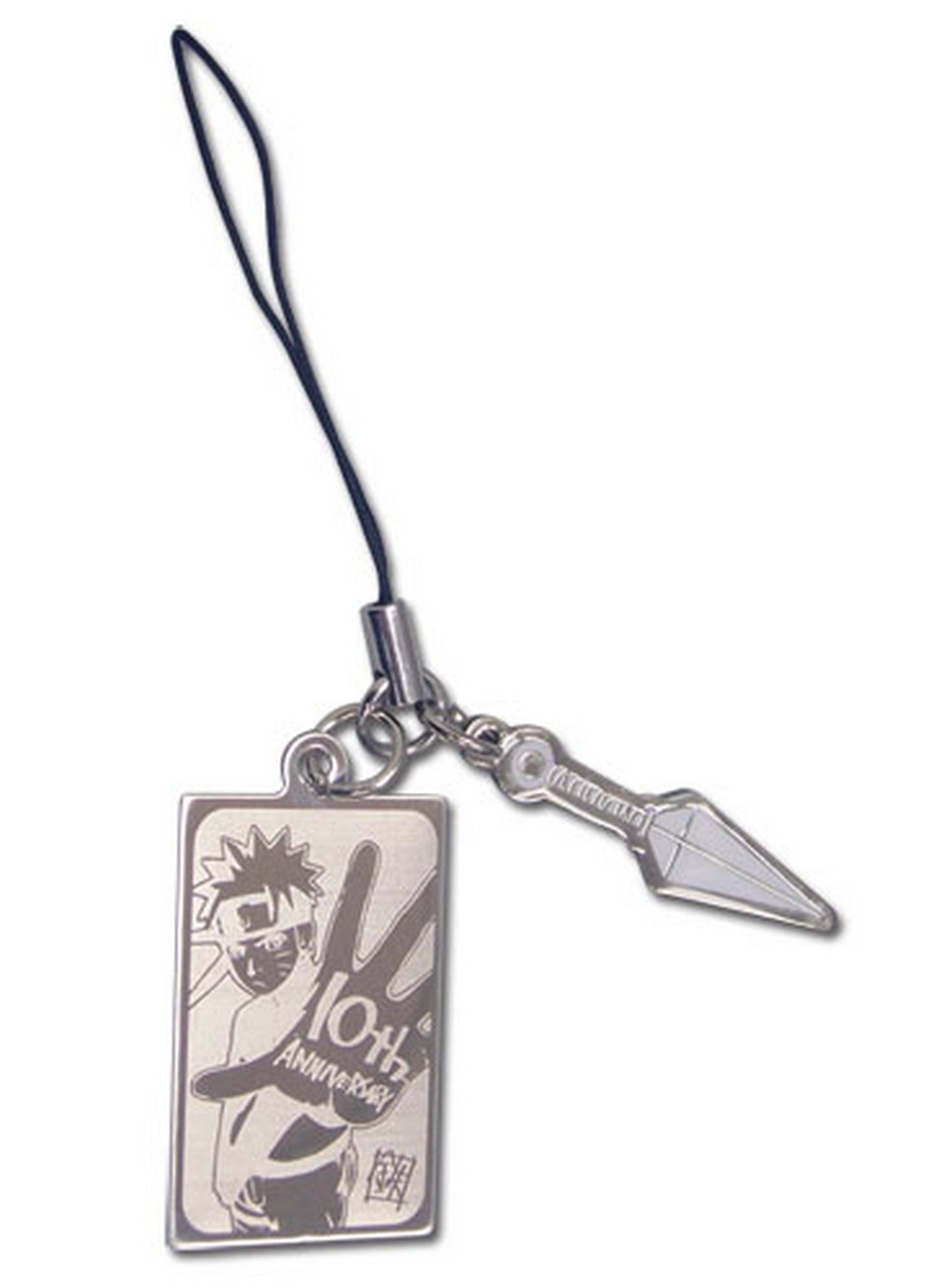 Naruto Shippuden - Naruto Uzumaki 10th Anniversary Cell Phone Charm