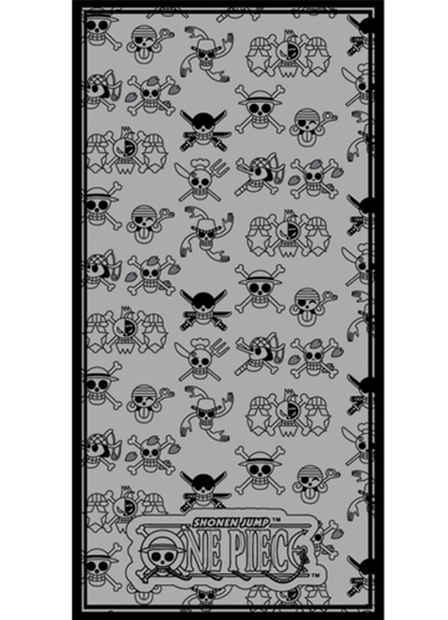 One Piece - Straw Hat Pirates Jolly Roger Towel 29.5"W x 59"H