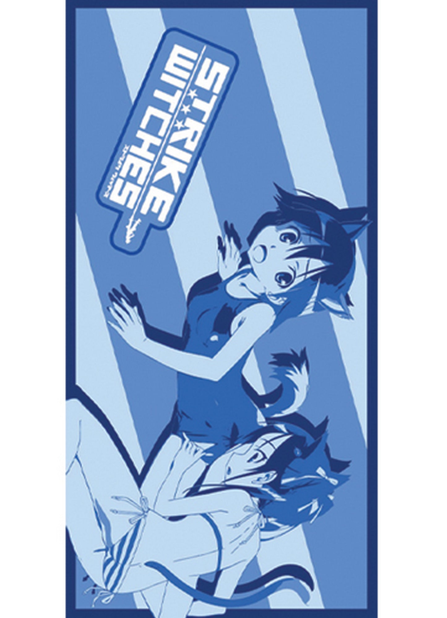 Strikes Witches - Miyafuji Yoshika & Francesca Lucchini Towel 29.5"W x 59"H