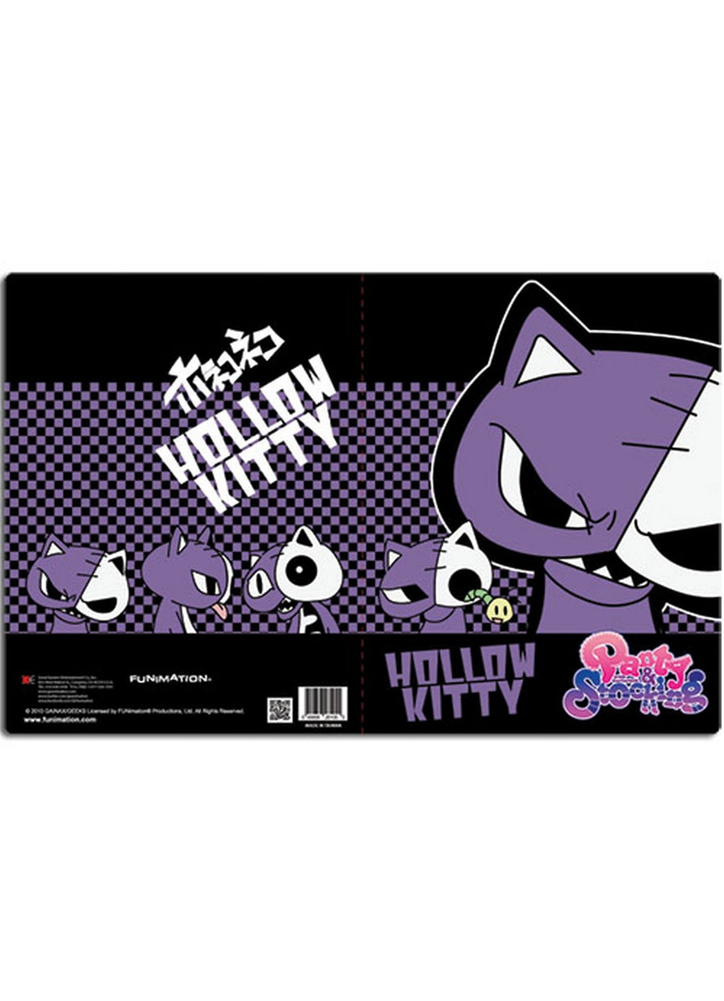 Panty And Stocking With Garterbelt - Hollow Kitty Pocket File Folder