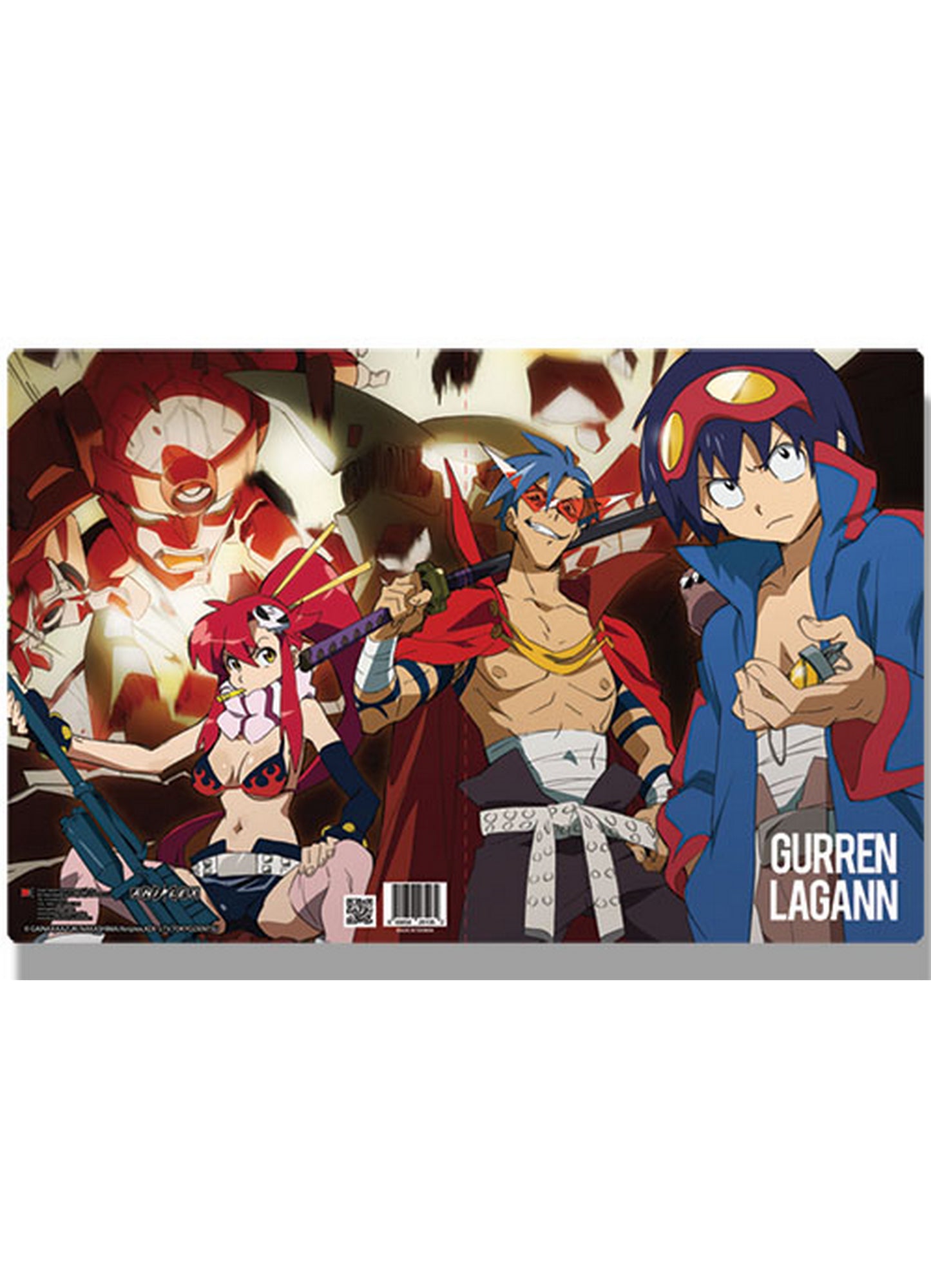 Gurren Lagann - Group Pocket File Folder