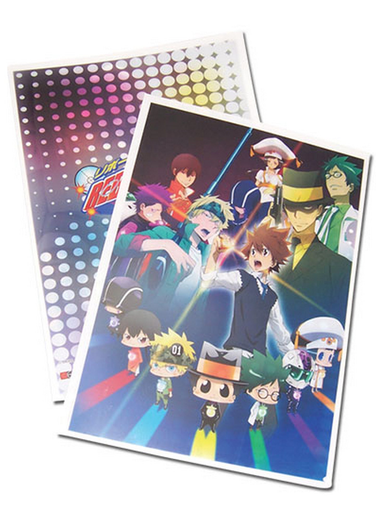 Reborn! - Group Art File Folder (5 Pcs)