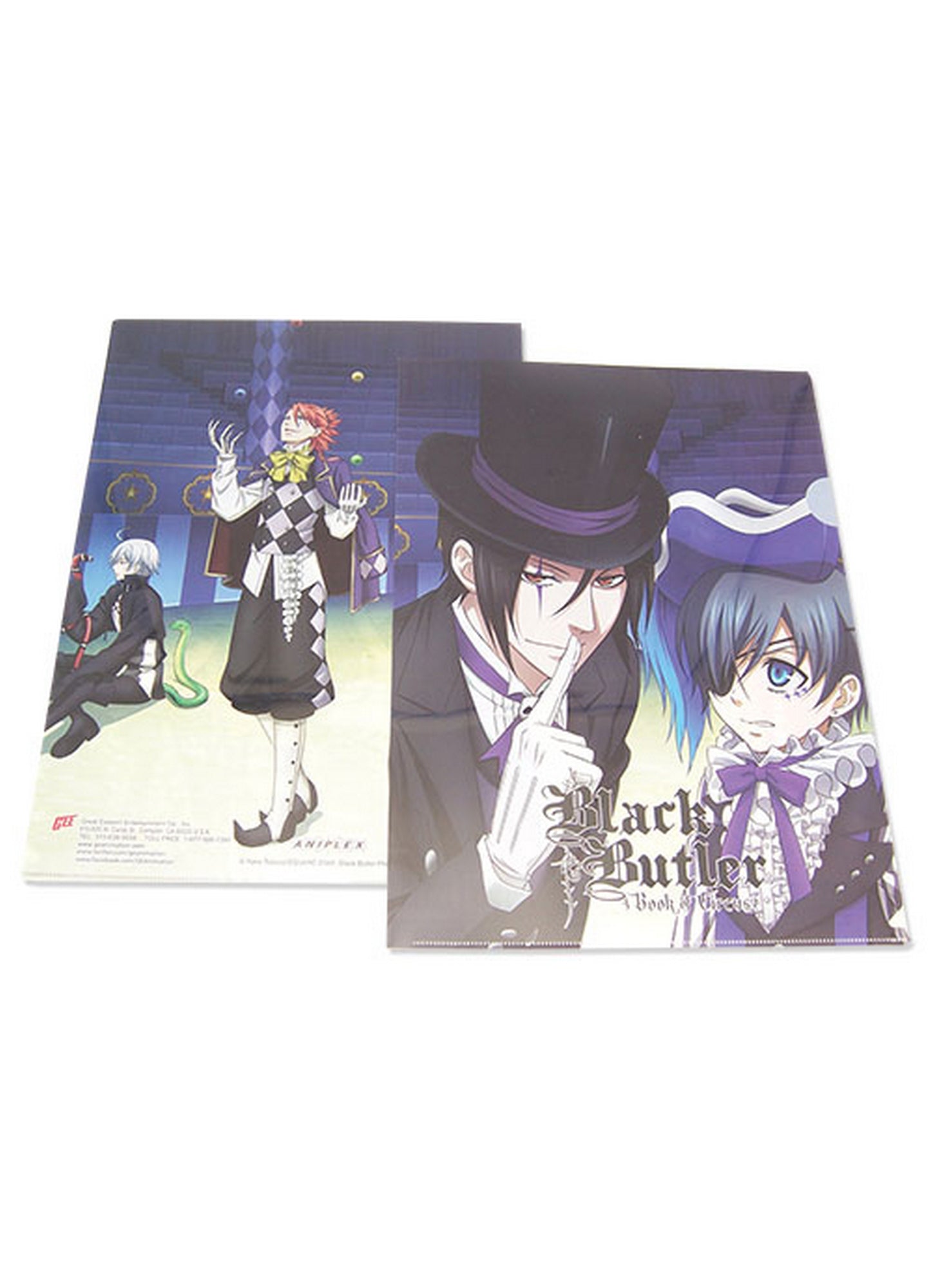Black Butler Book Of Circus - Group File Folder (5 Pcs)