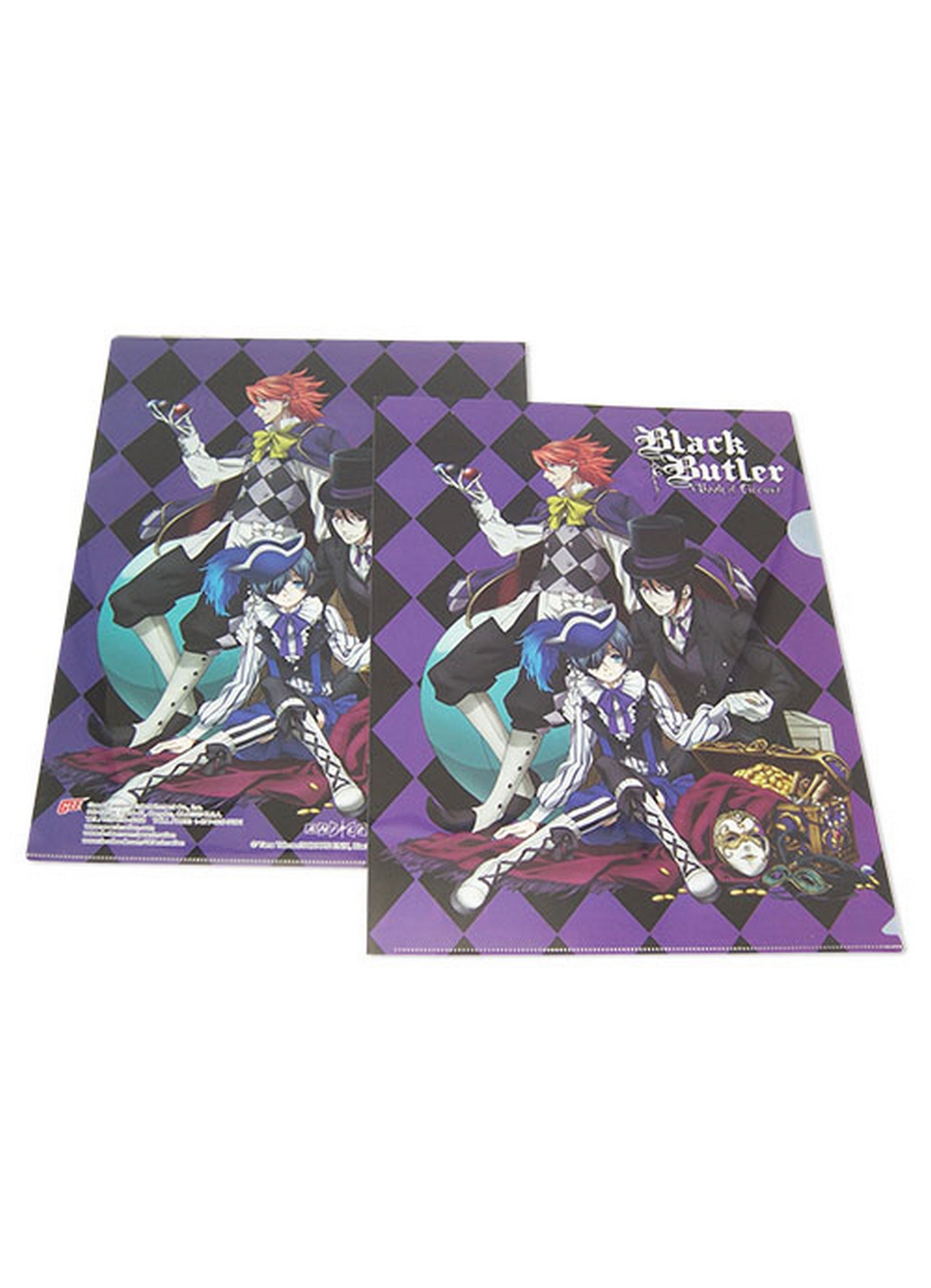 Black Butler Book Of Circus - Treasure File Folder (5 Pcs)