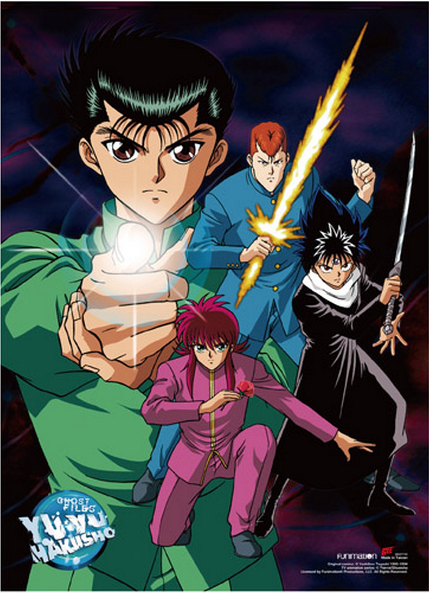 Yu Yu Hakusho - Group #A Wall Scroll 31"W x 43"H