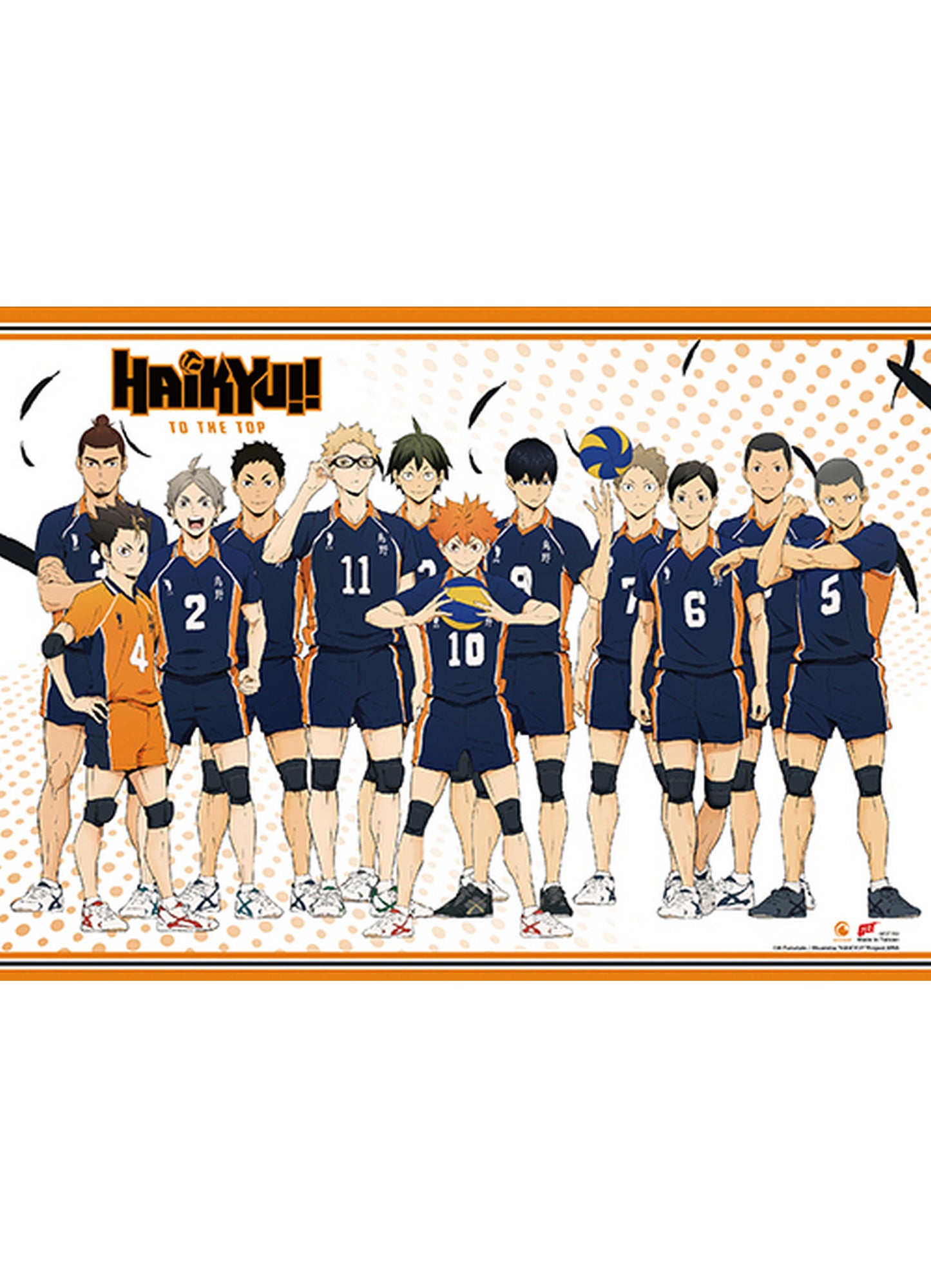 Haikyu S4 - Key Art #A Wall Scroll 31"W x 43"H