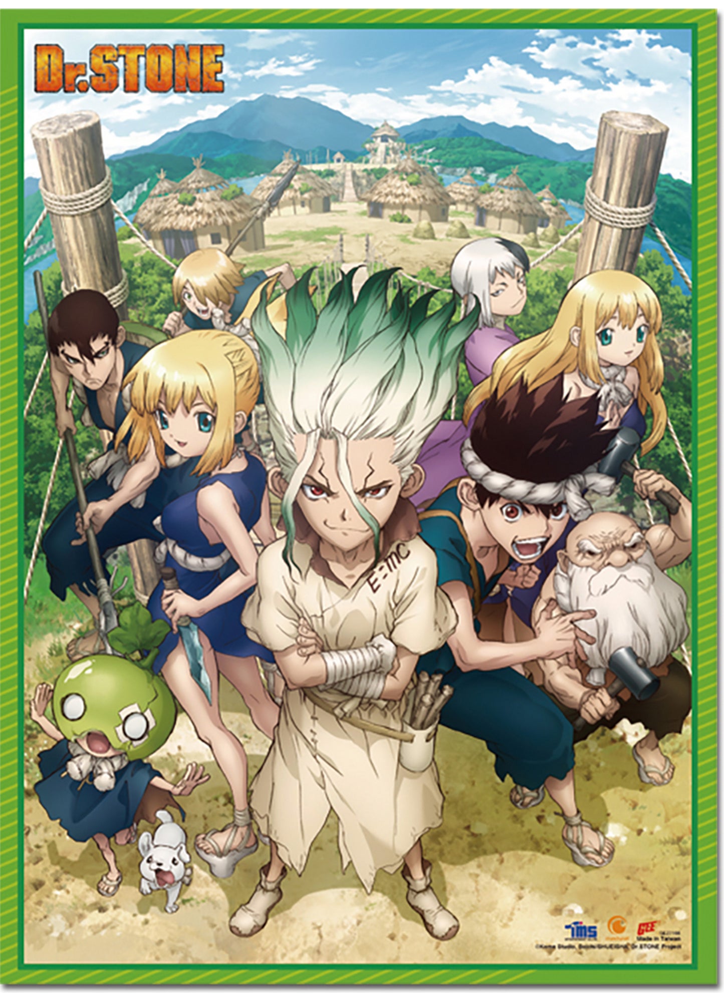 Dr. Stone - Key Art Wall Scroll 31"W x 43"H
