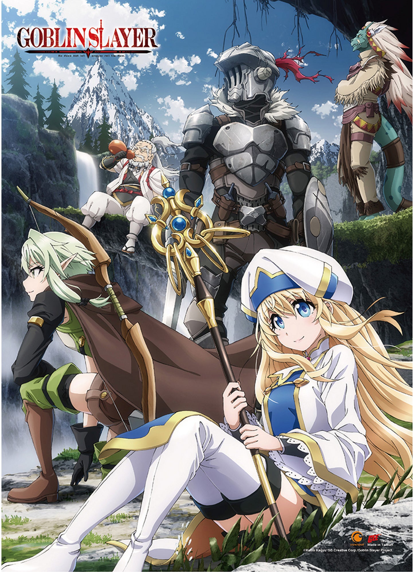 Goblin Slayer S1 - Key Art Wall Scroll 31"W x 43"H