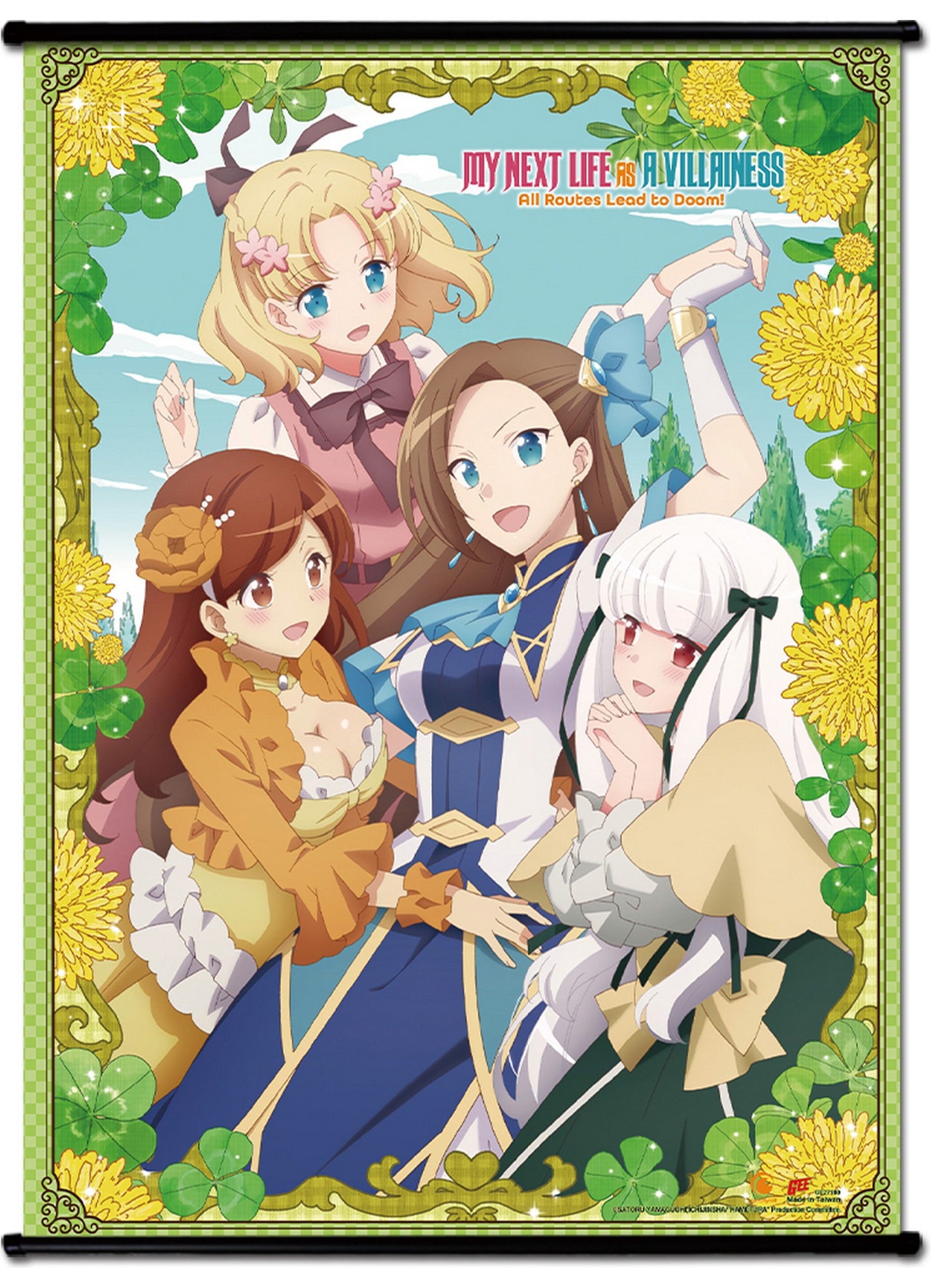 My Next Life As A Villainess - Key Art #C Wall Scroll 18.5"W x 25.2"H