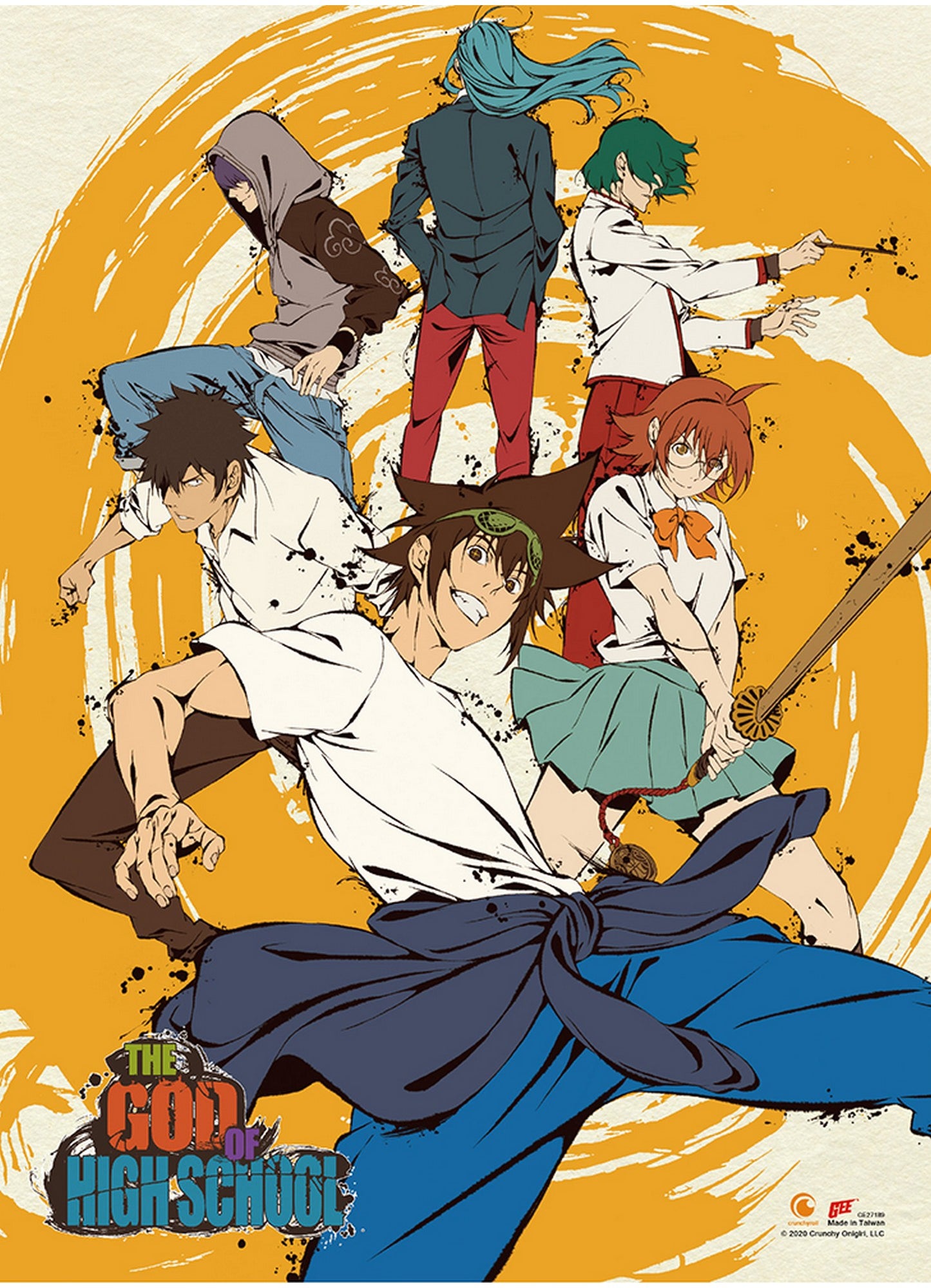 The God Of High School - Teaser Art Wall Scroll 31"W x 43"H