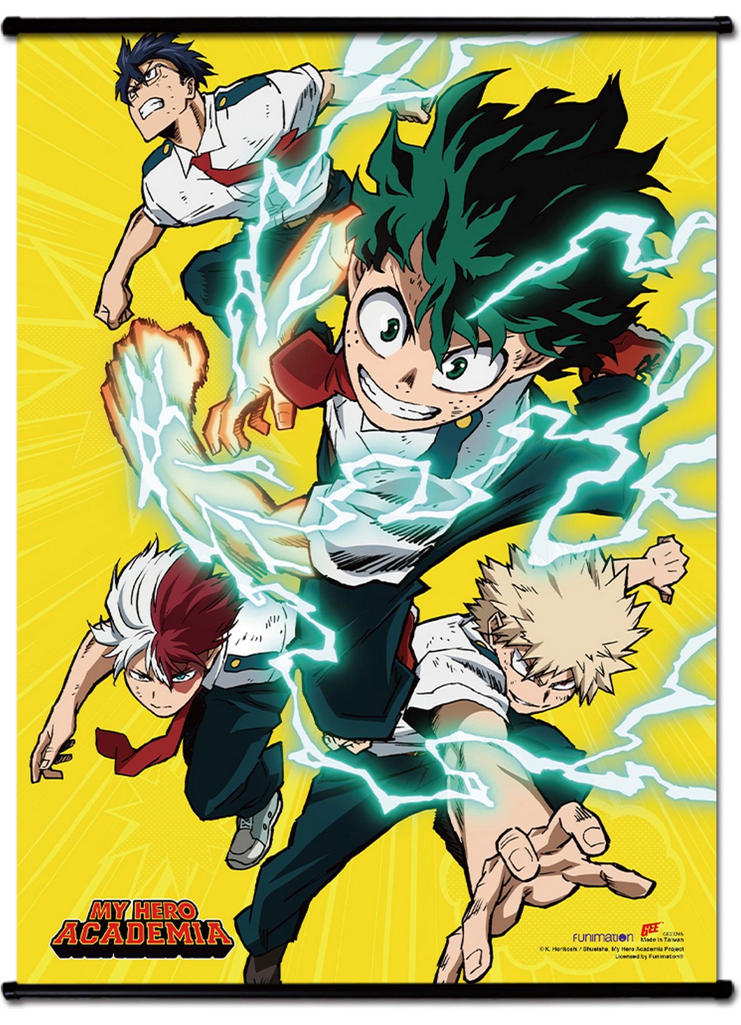 My Hero Academia S5 - Group Yellow Wall Scroll