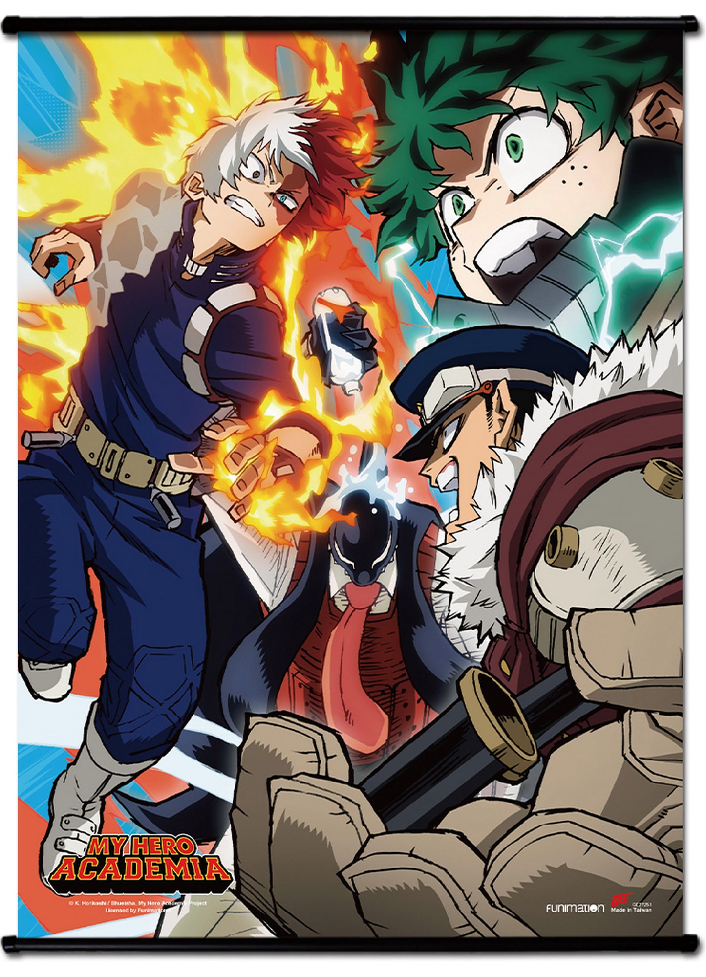 My Hero Academia S5 - Group Blue Wall Scroll 31"W x 43"H