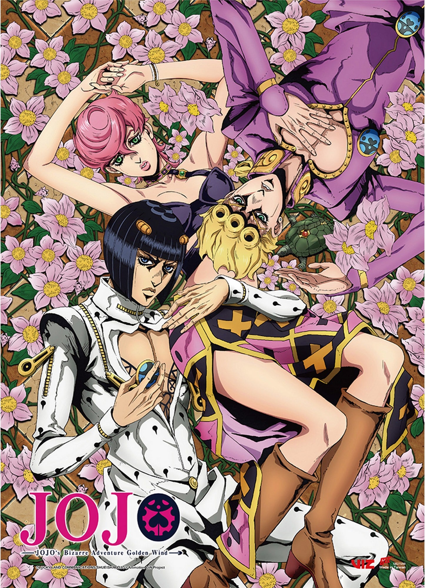 Jojo - S4 Group Flower Wall Scroll 31"W x 43"H