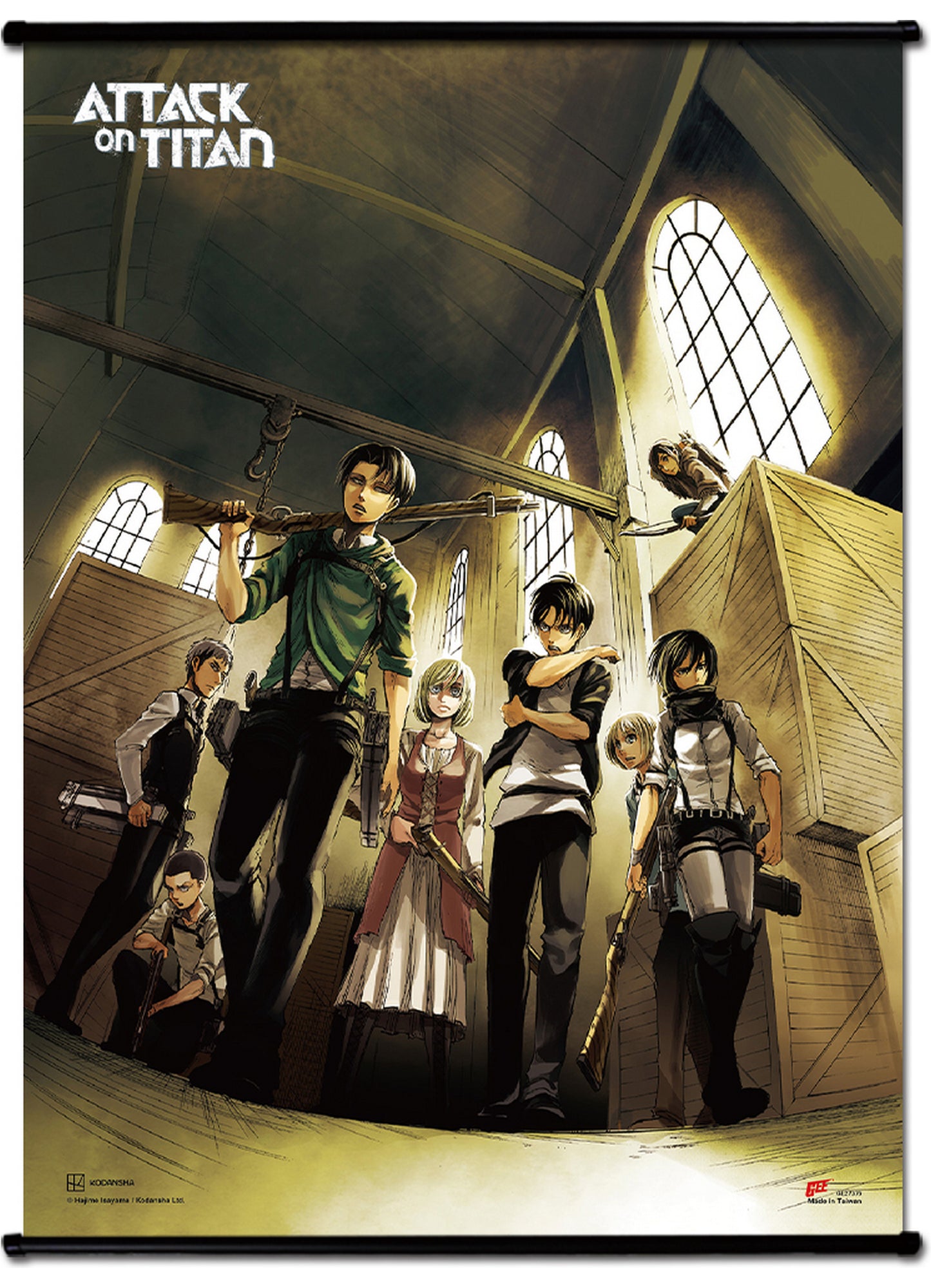 Attack On Titan Manga - Smoke Signal Wall Scroll 31"W x 43"H