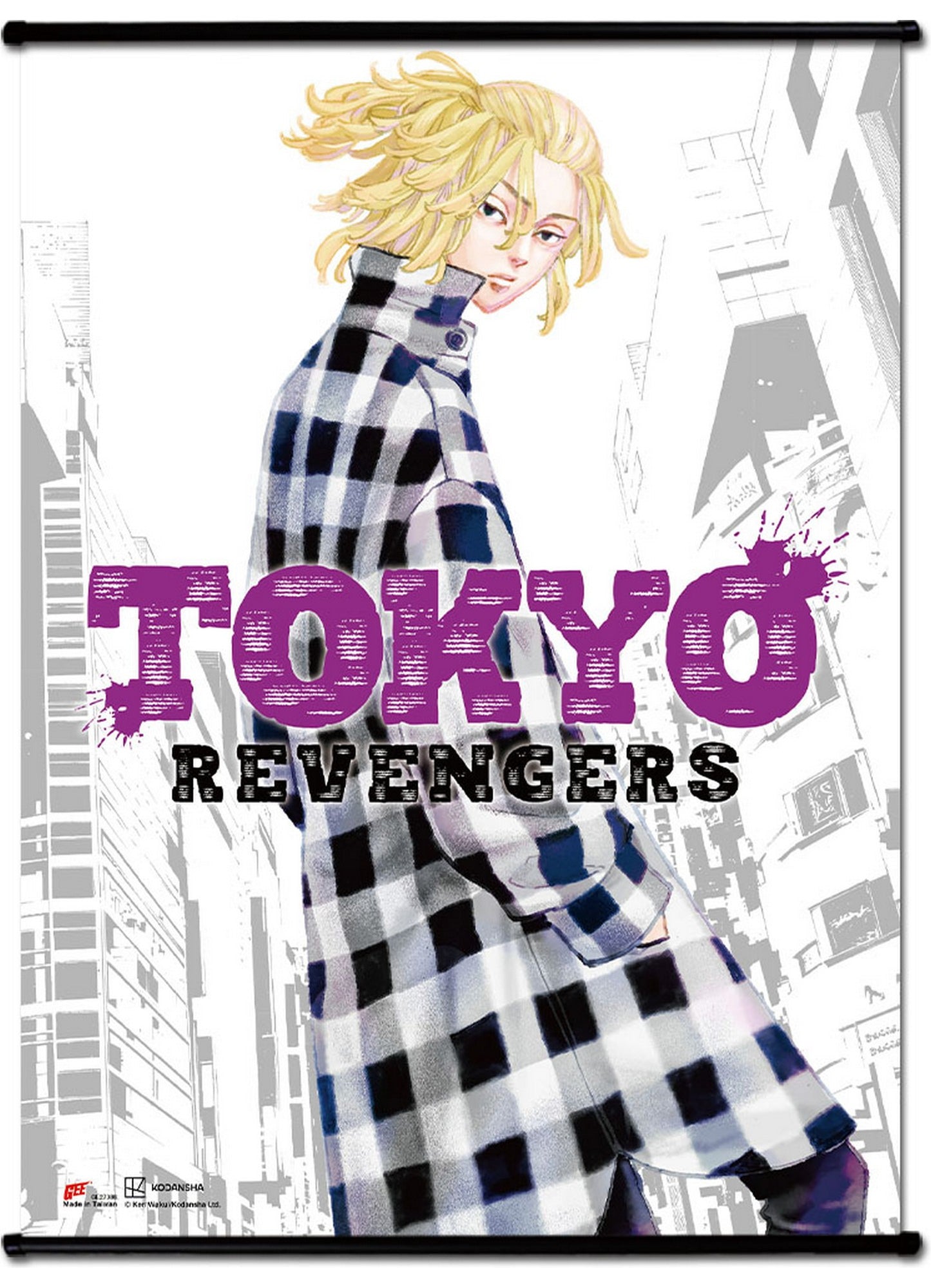 Tokyo Revengers - Cover Art #06 Wall Scroll 31"W x 43"H