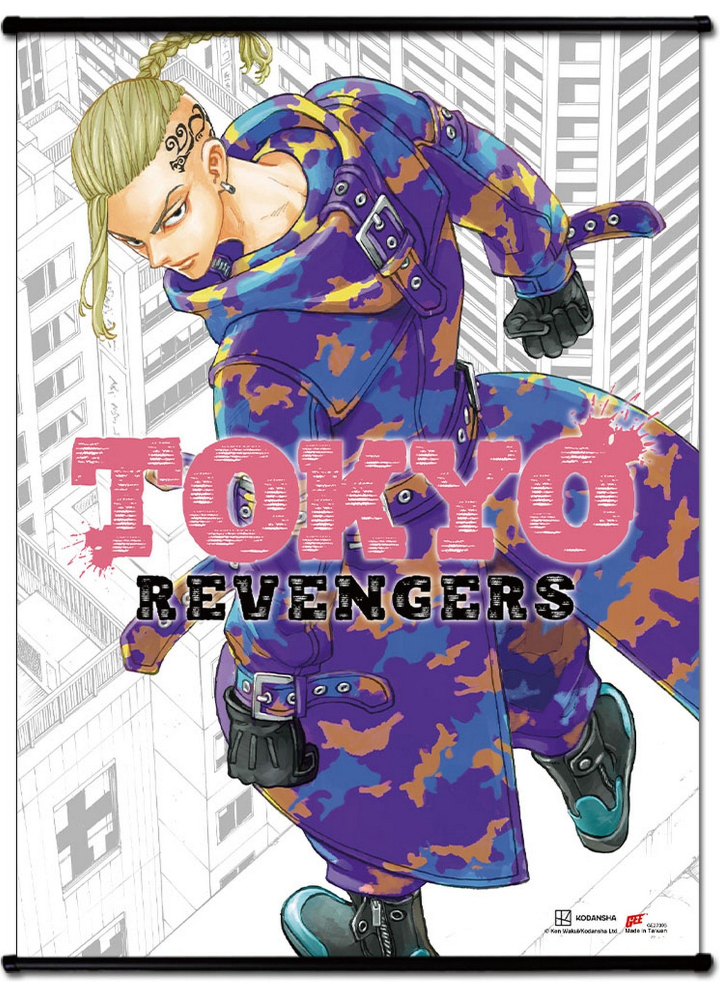 Tokyo Revengers - Cover Art #13 Wall Scroll 31"W x 43"H