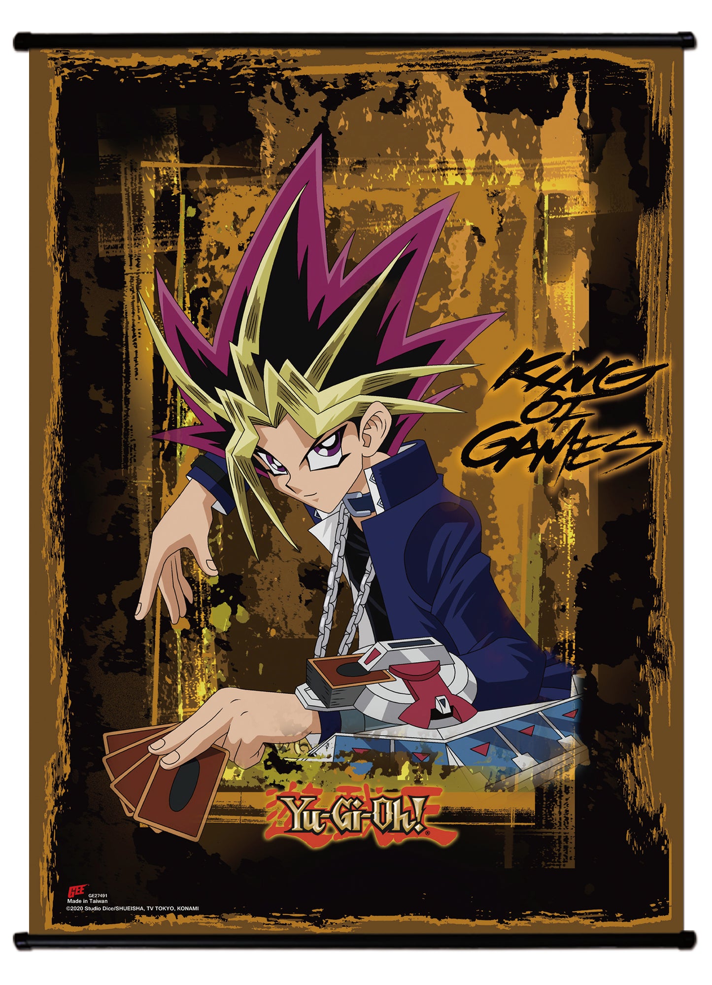 Yu-Gi-Oh! - S2 3 Group Shot 18 Wall Scroll 31"W x 43"H