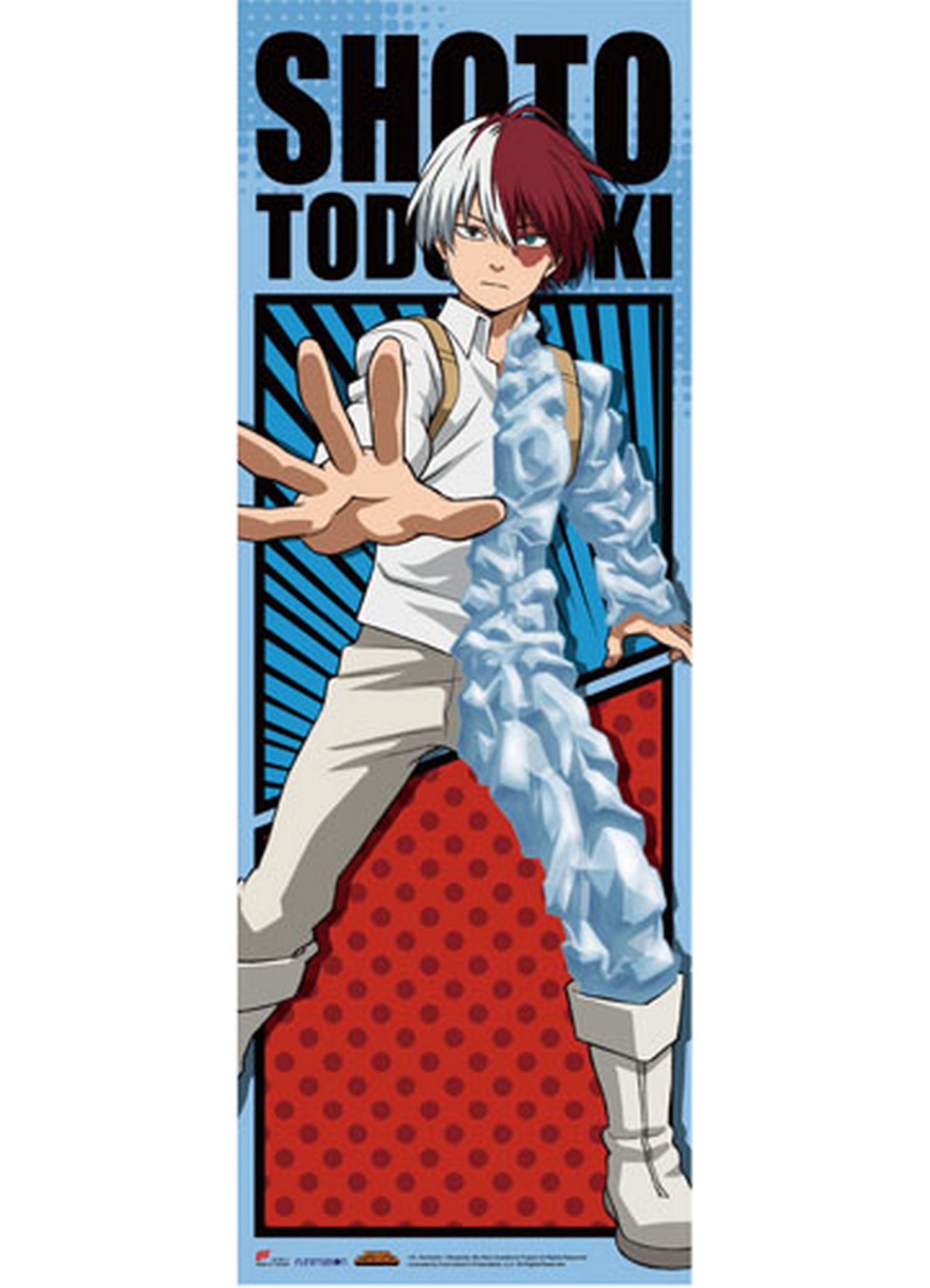 My Hero Academia - Shoto Todoroki Battle Suit Human Size Se Wall Scroll 23.5"W x 67"H