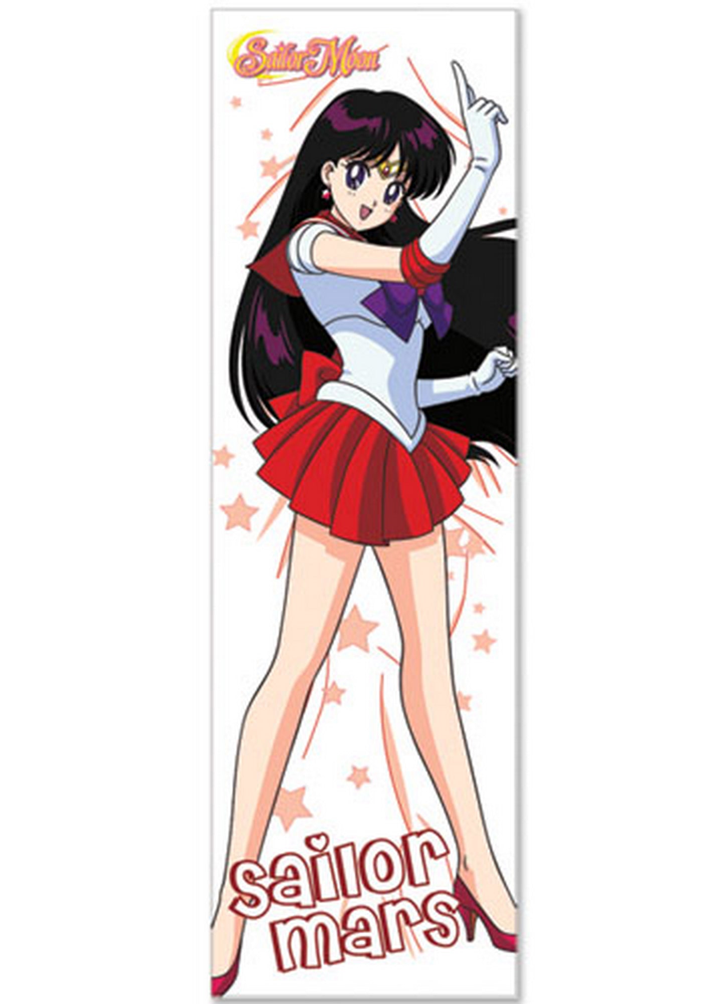 Sailor Moon - Sailor Mars Body Pillow 13.3"W x 43"H
