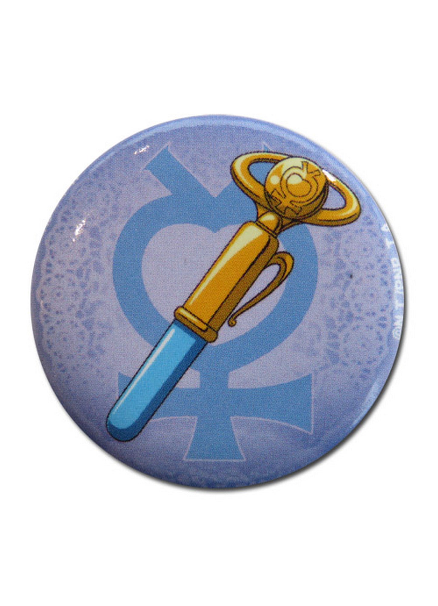 Sailor Moon - Mercury Pen Button 1.25"