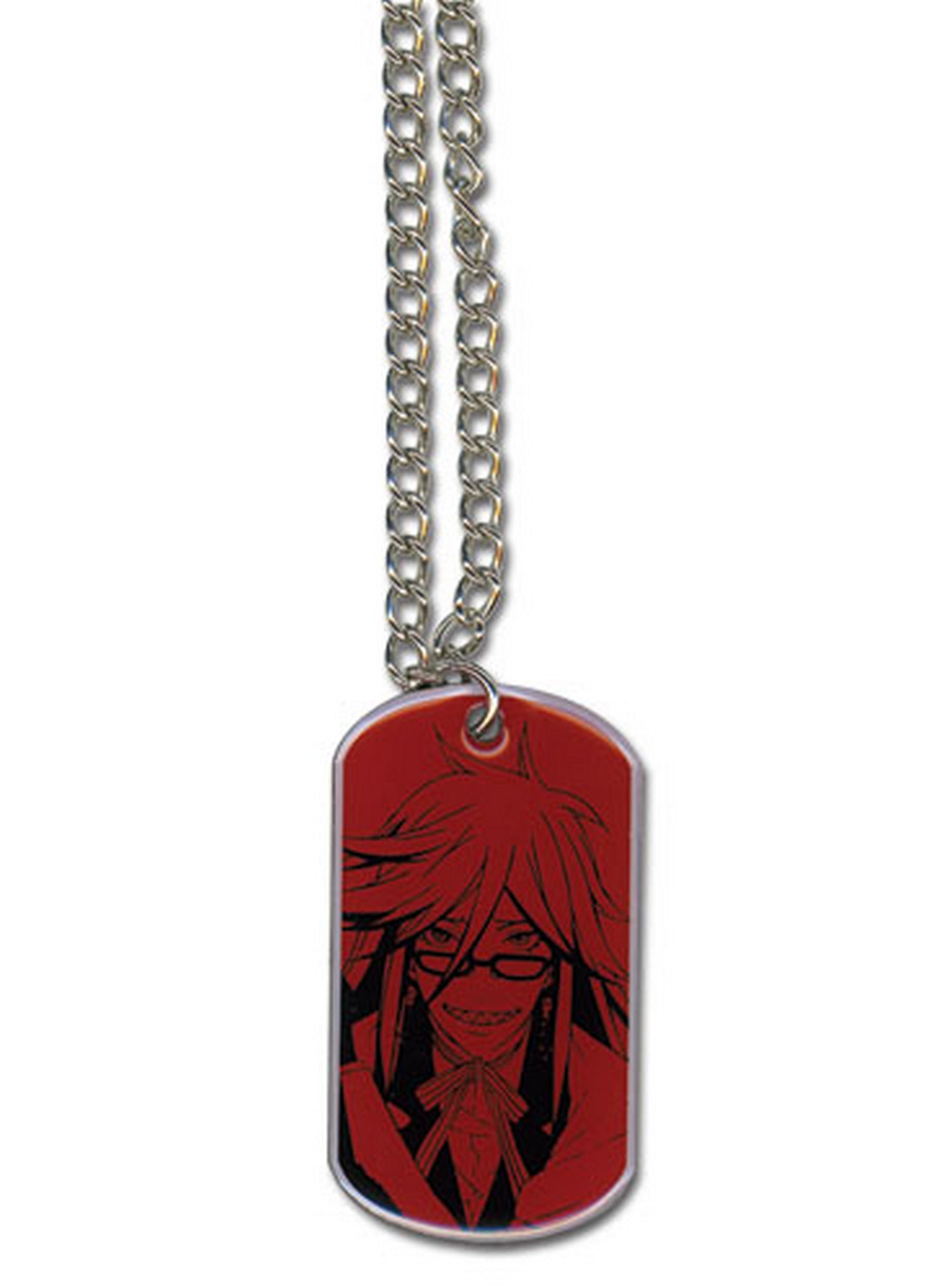 Black Butler - Grell Sutcliff Dogtag Necklace