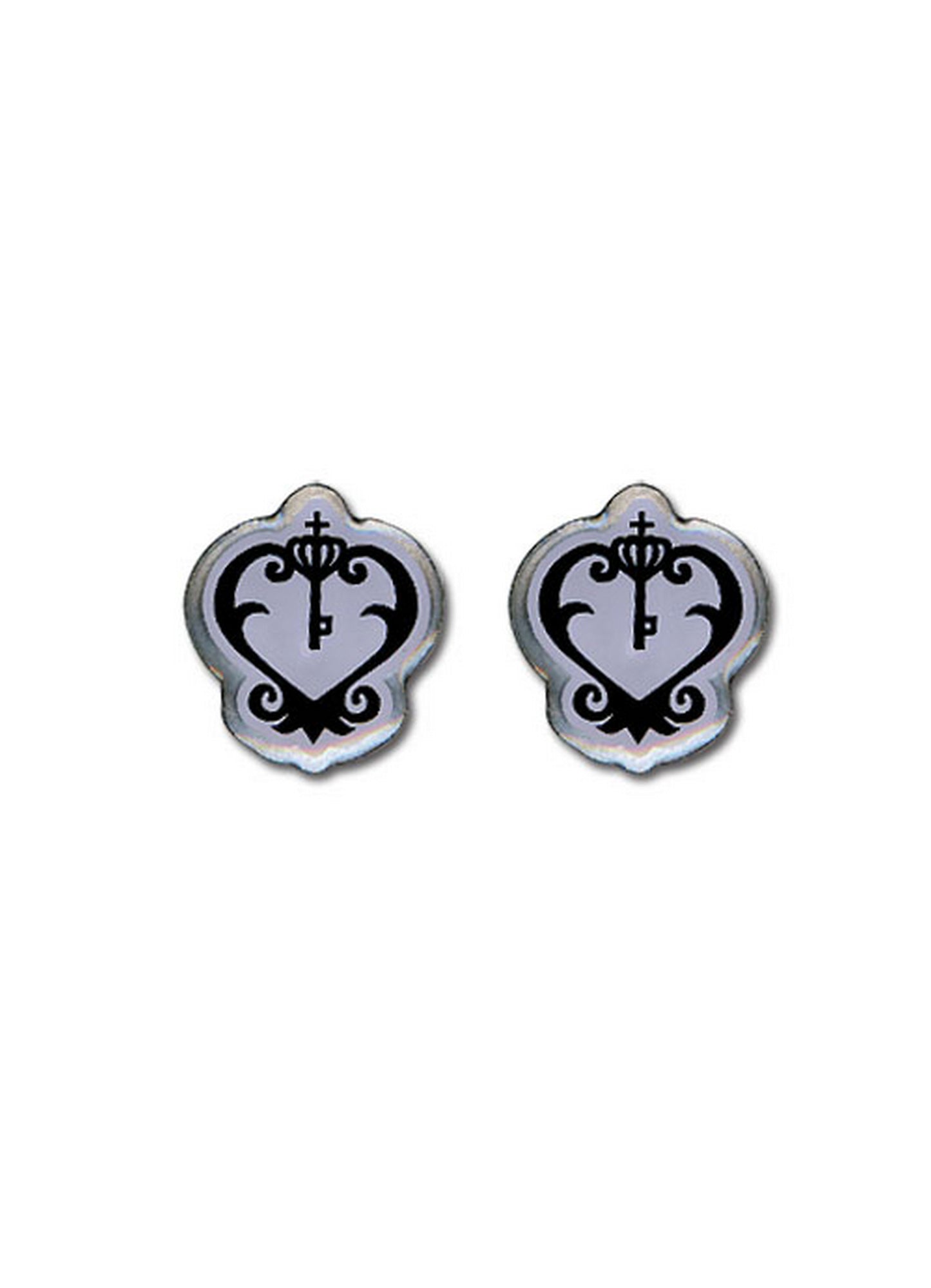 Black Butler - Sebastian Michaeliss Watch Emblem Earrings
