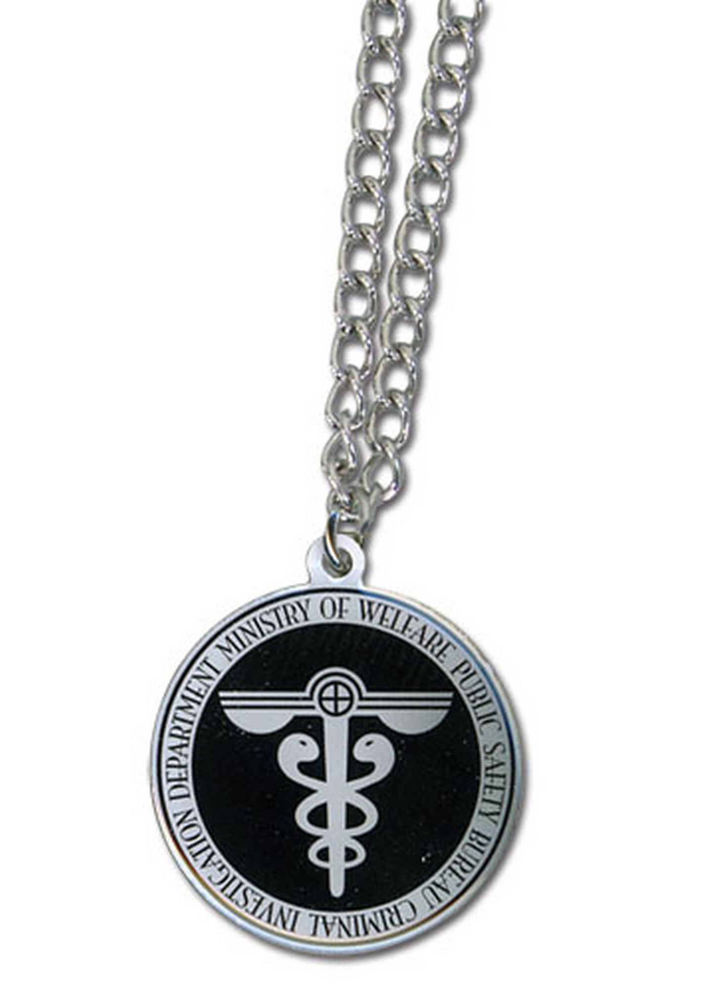 Psycho Pass - Public Safety Bureau Logo Necklace