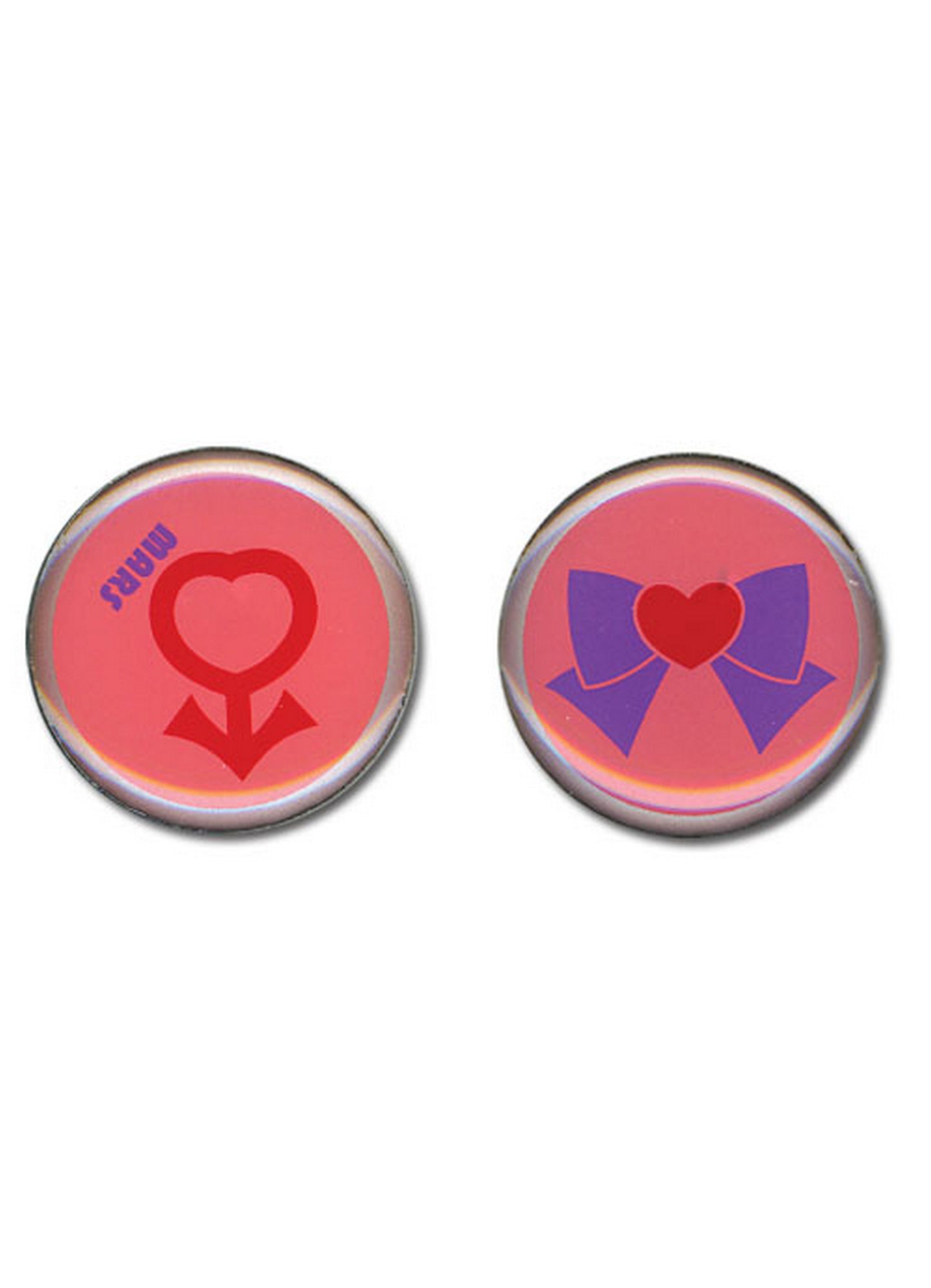 Sailor Moon Stars - Mars Earrings