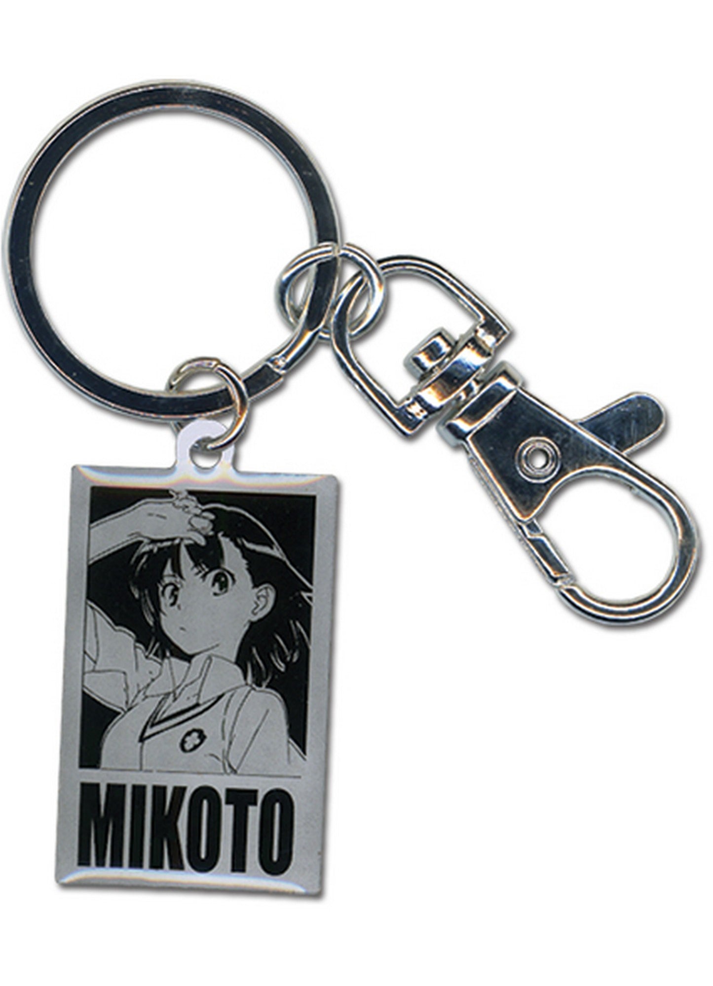 A Certain Scientific Railgun - Mikoto Misaka Laser Cut Keychain