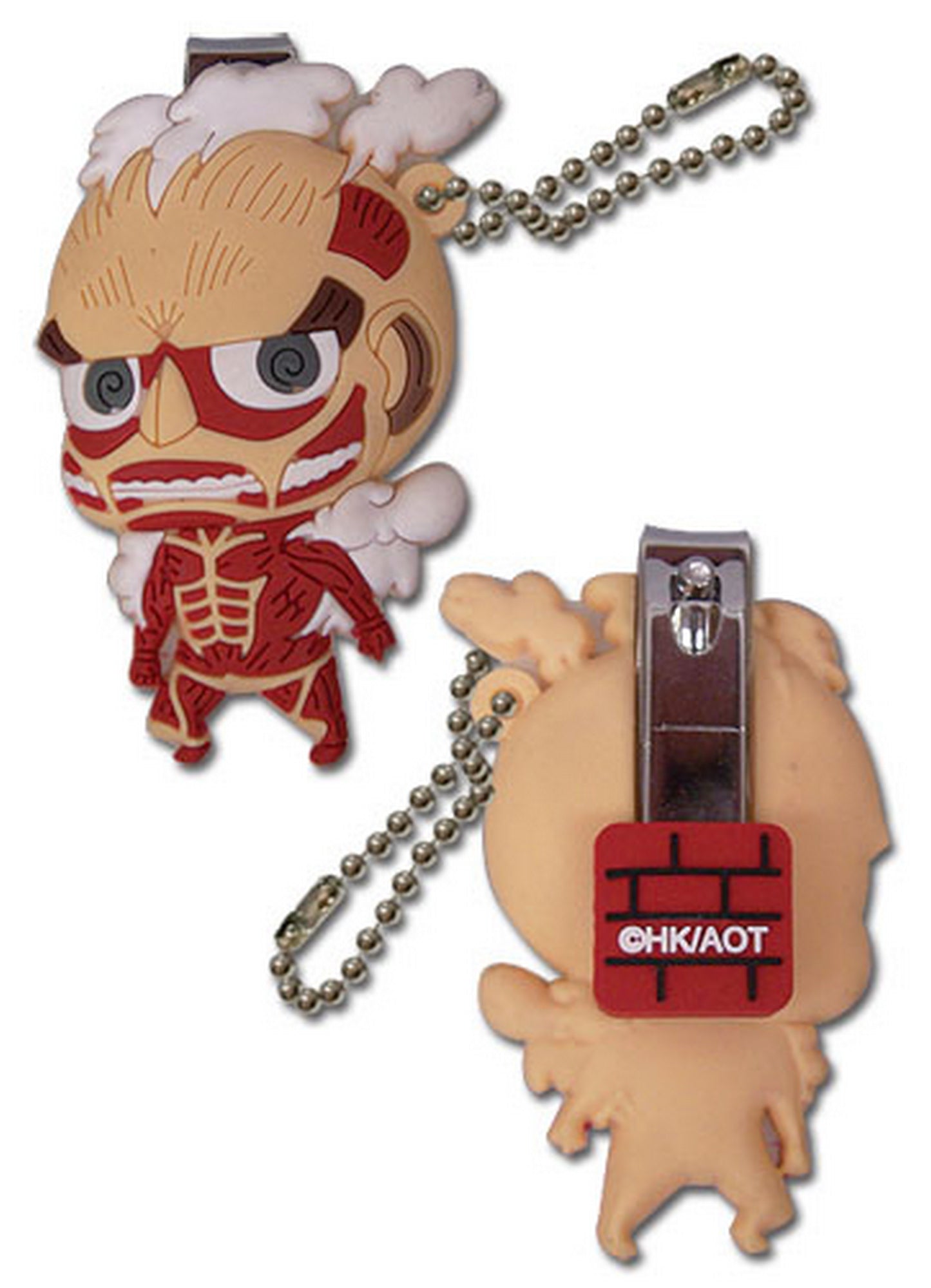 Attack On Titan - Titan SD PVC Nail Clipper Keychain