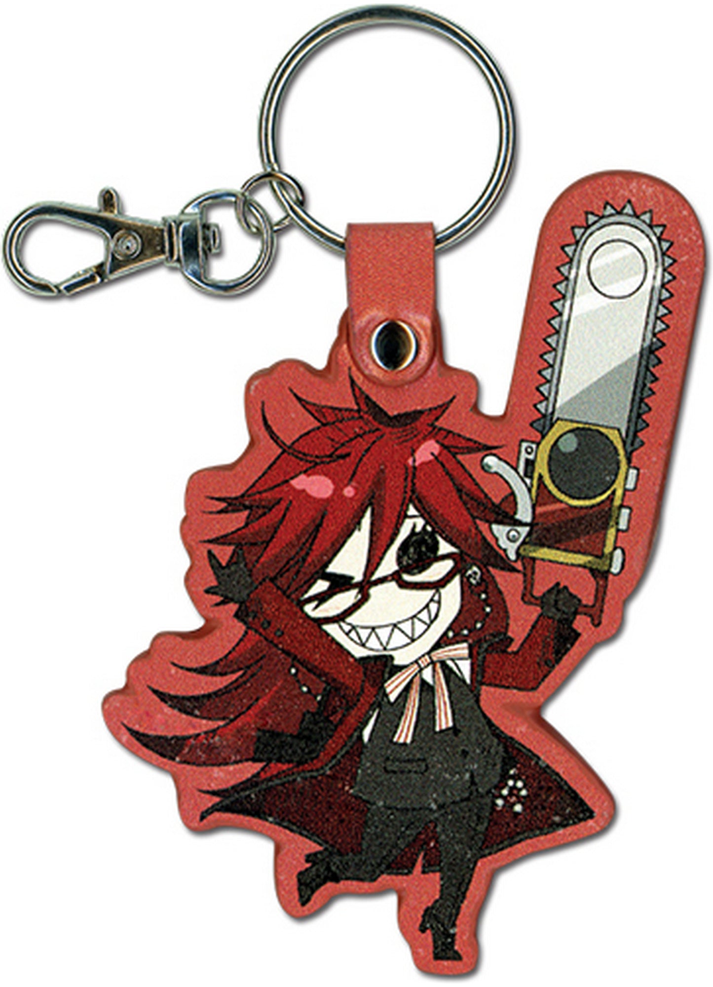 Black Butler - SD Grell Sutcliff PU Keychain