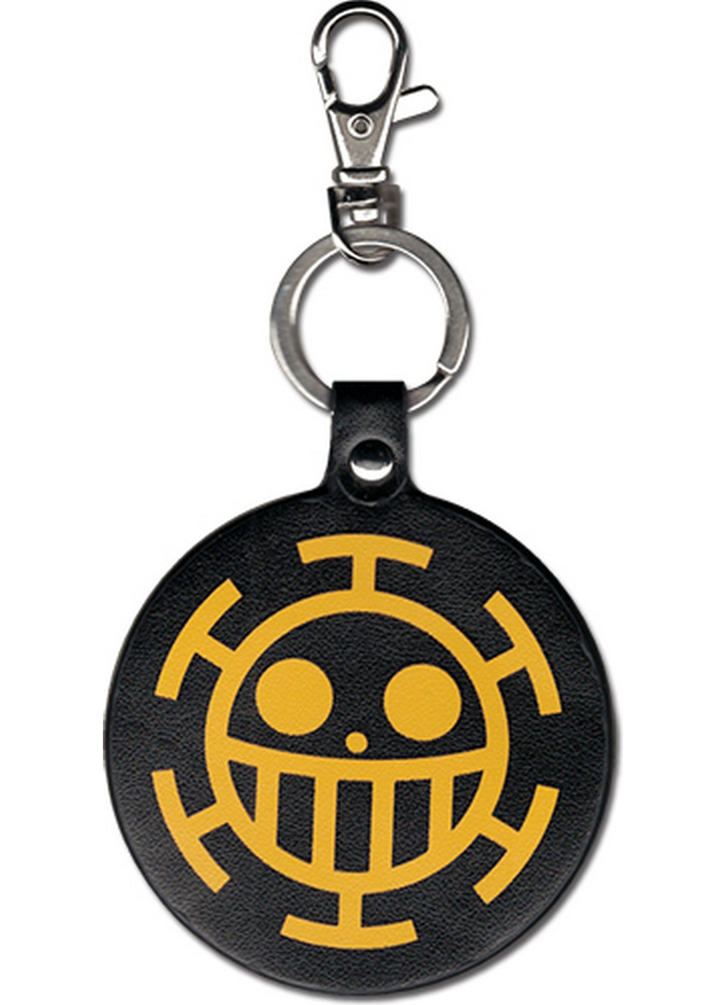 One Piece - Heart Skull PU Keychain