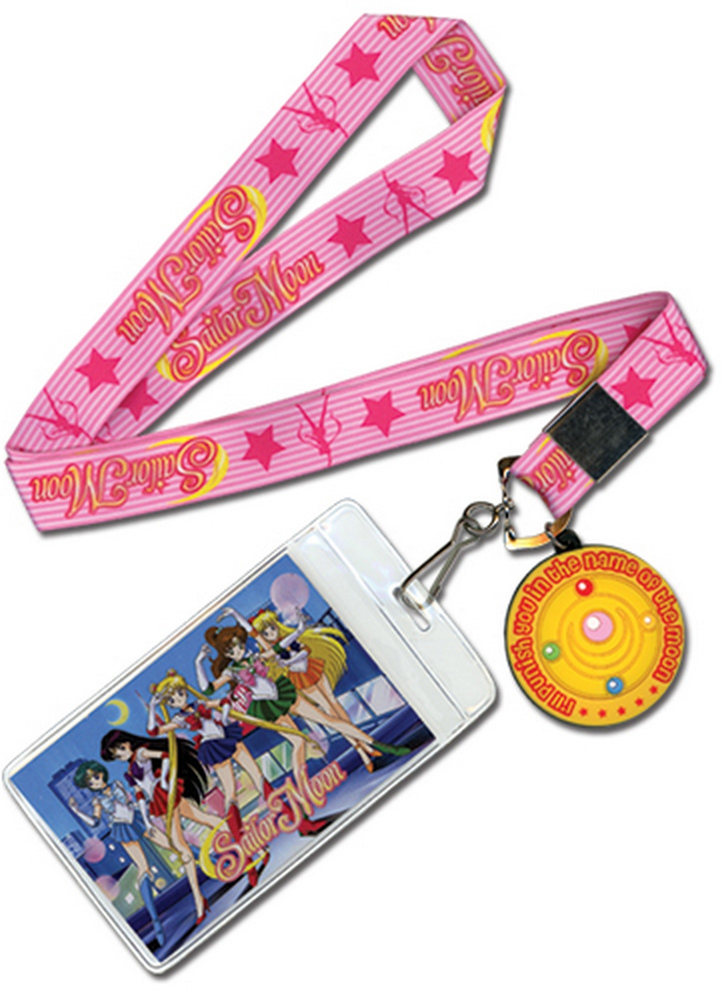 Sailor Moon Moon Broach Lanyard
