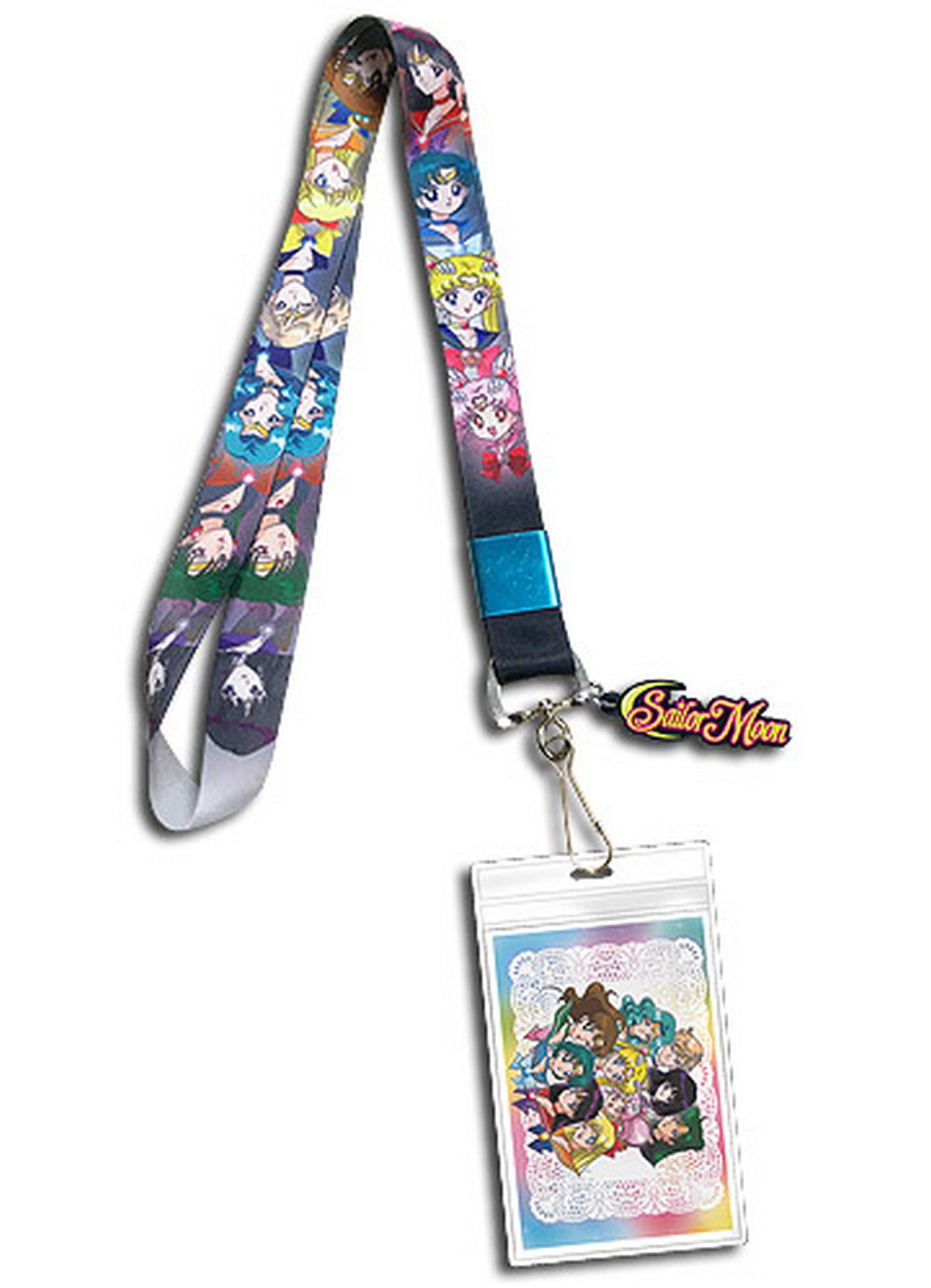 Sailor Moon S - Sailor Soldiers Portraits Lanyard