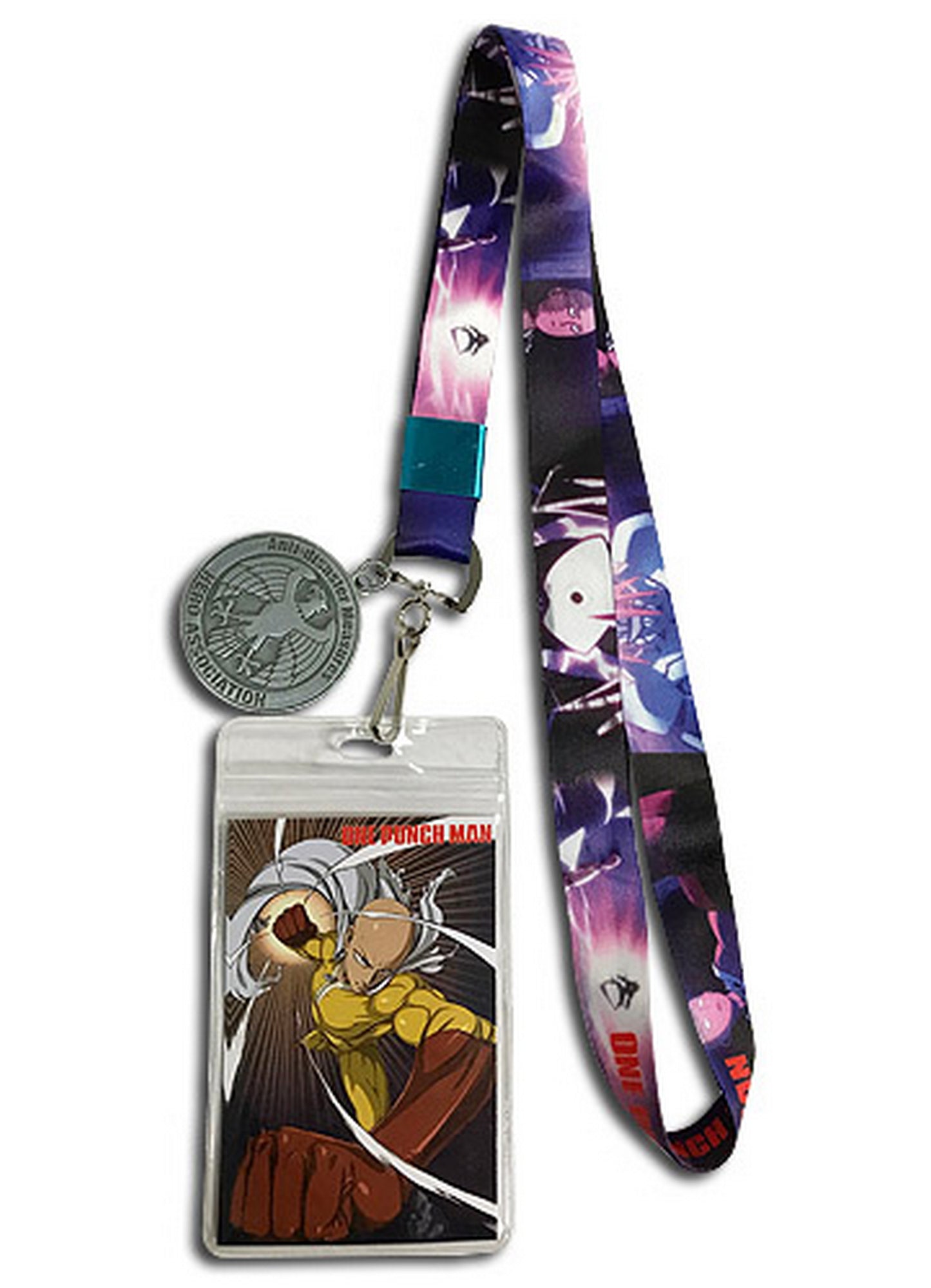 One Punch Man - Saitama Unimpressed Lanyard