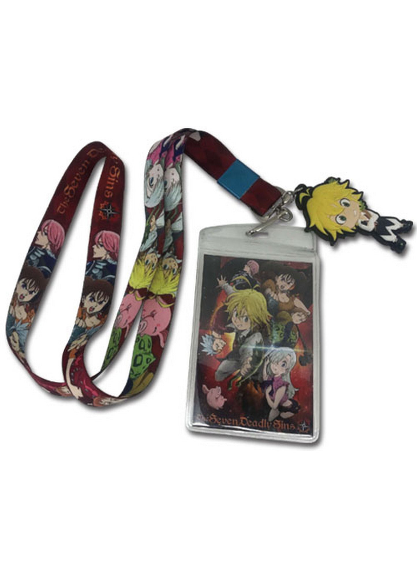 The Seven Deadly Sins - Group Lanyard
