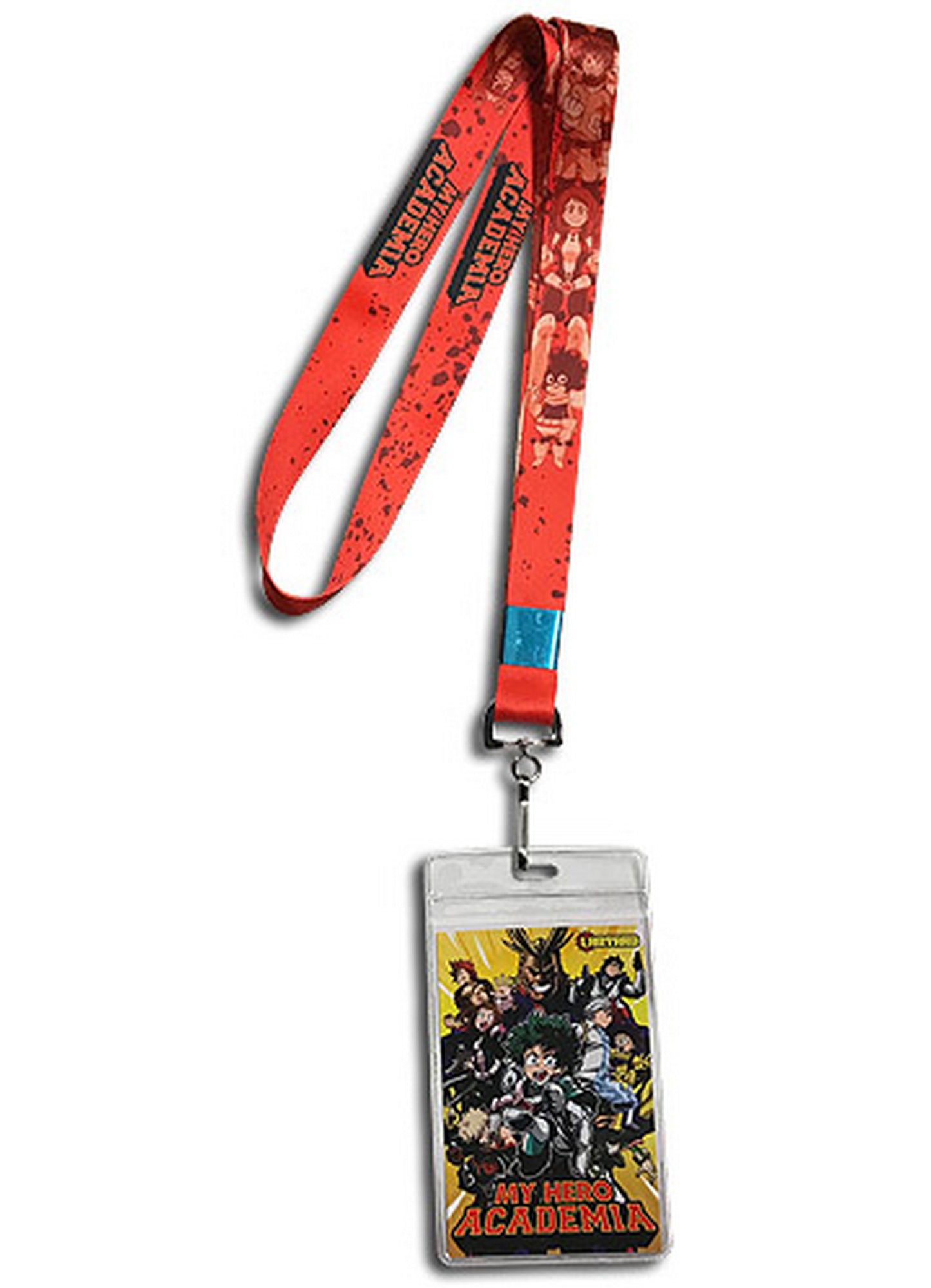 My Hero Academia - Red Monochrome Group Lanyard
