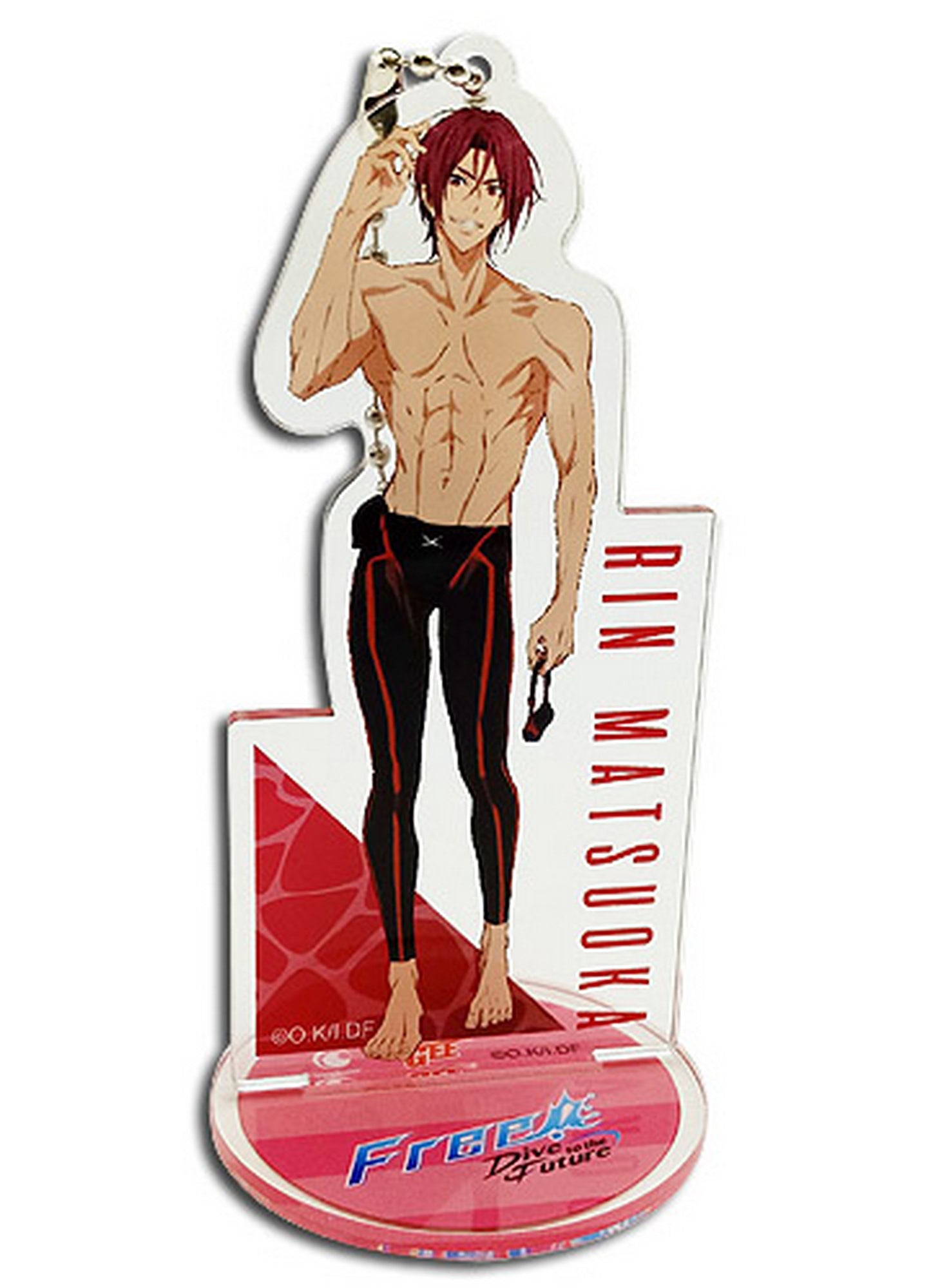 Free!: Dive to The Future - Rin Matsuoka Acrylic Keychain