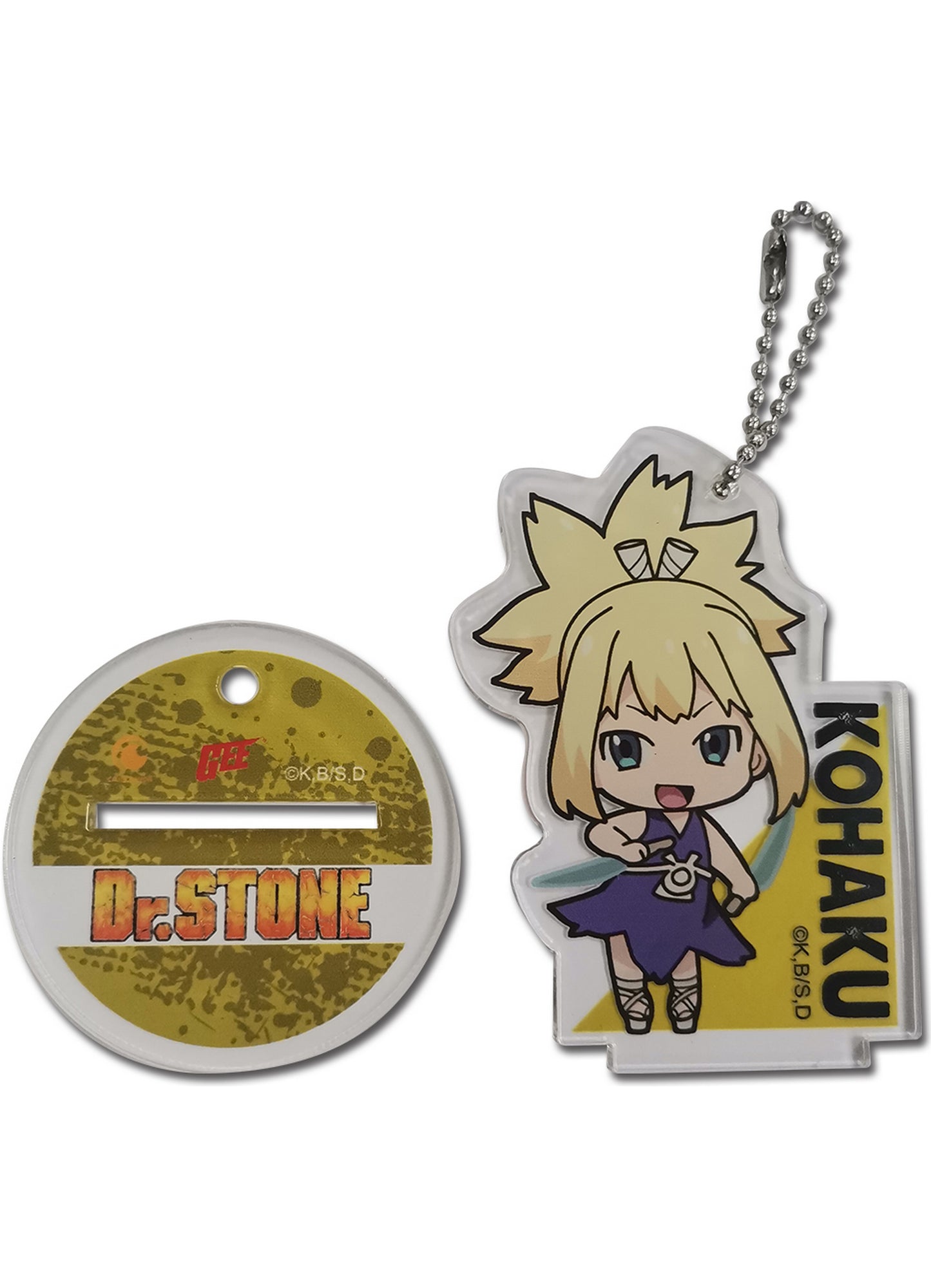 Dr. Stone - Kohaku SD Acrylic Keychain