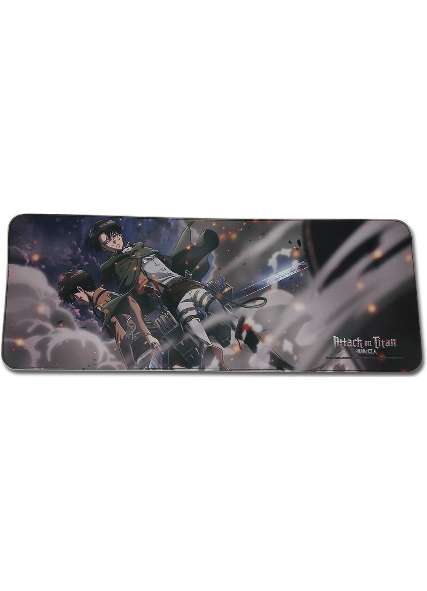 Attack On Titan - Eren Yeager & Levi Ackerman Mouse Pad