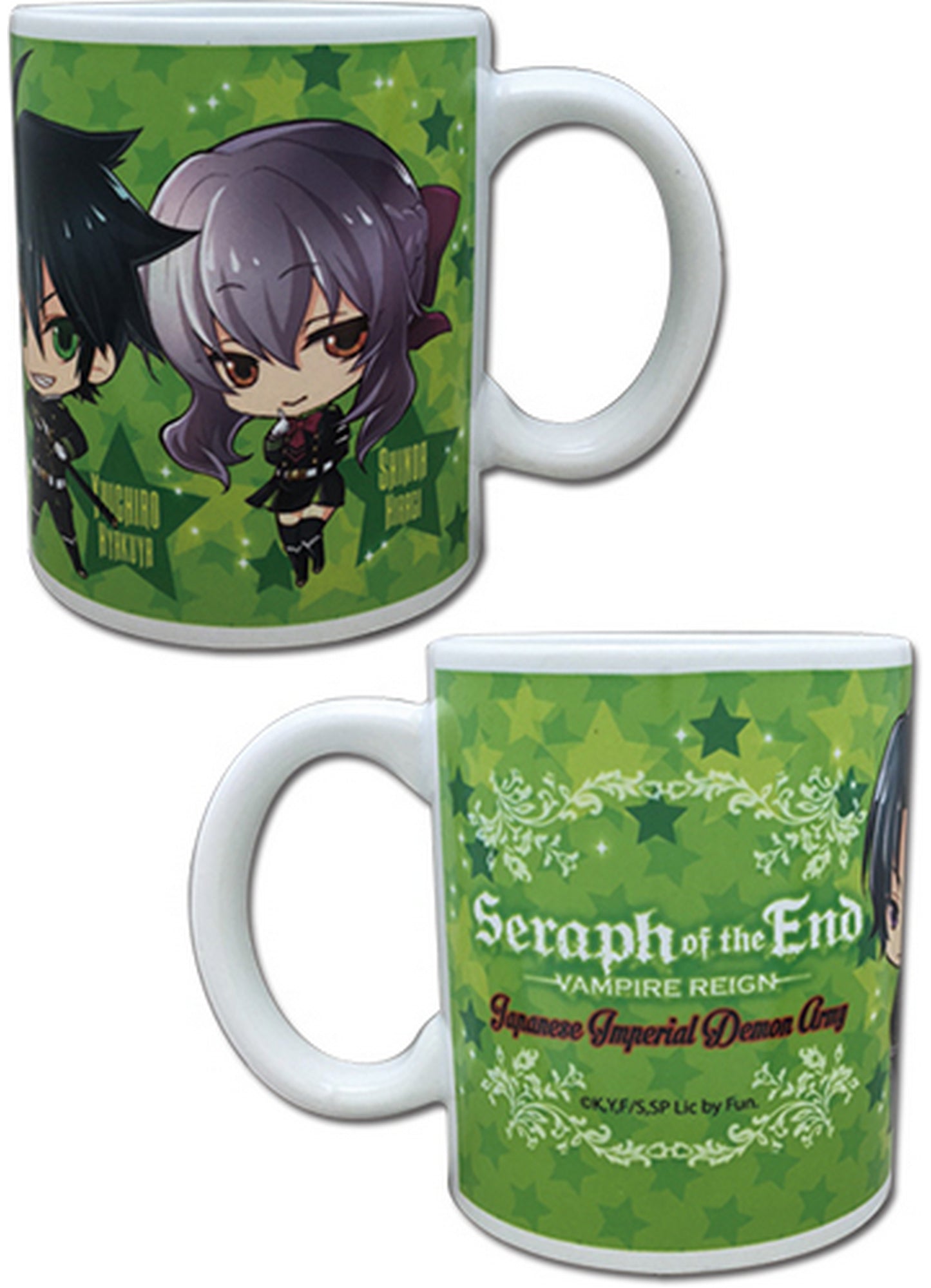 Seraph Of The End - Japanese Imperial Demon Army SD Group Mug