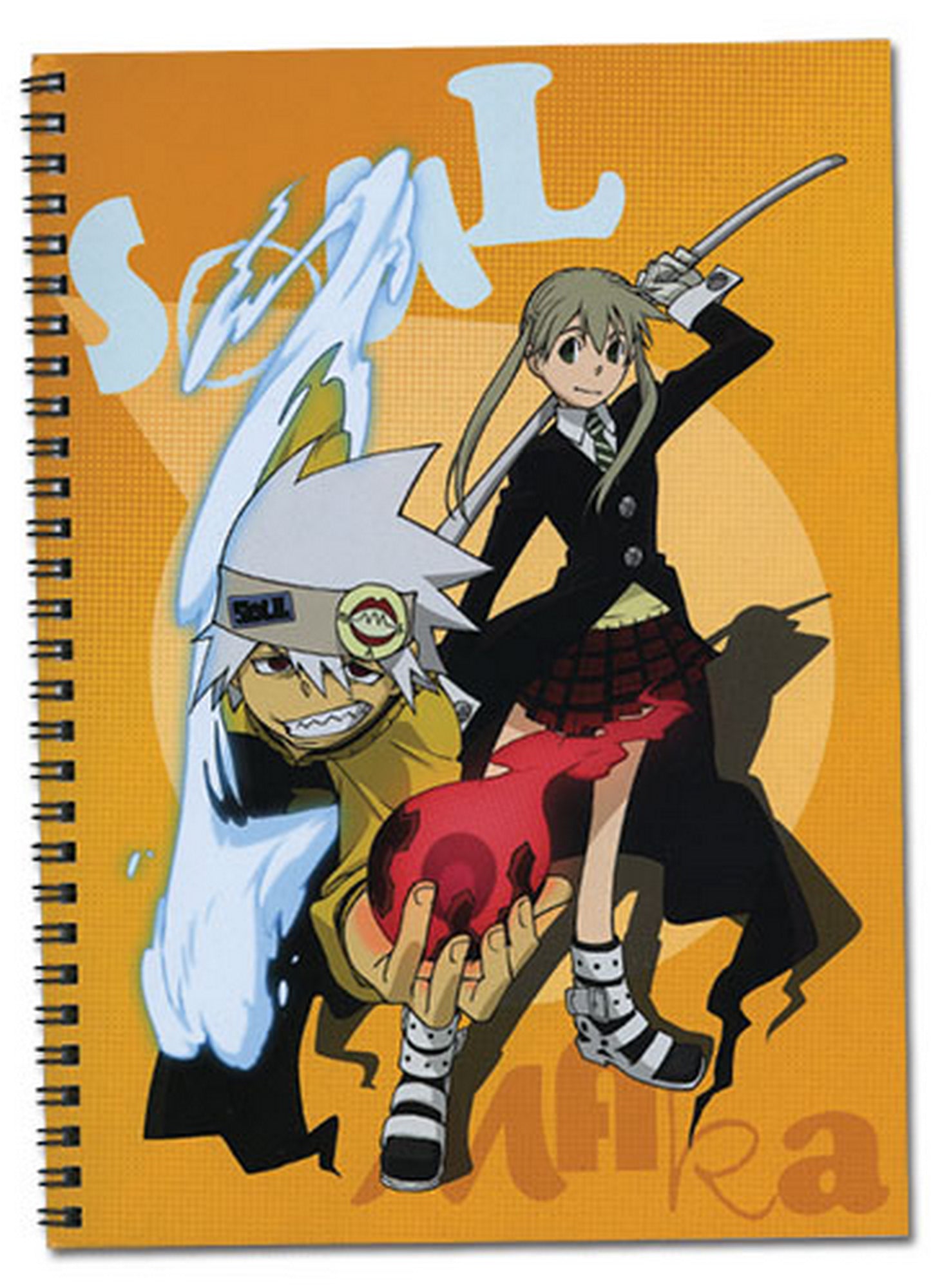 Soul Eater - Soul Eater Evans & Maka Albarn Spiral Notebook
